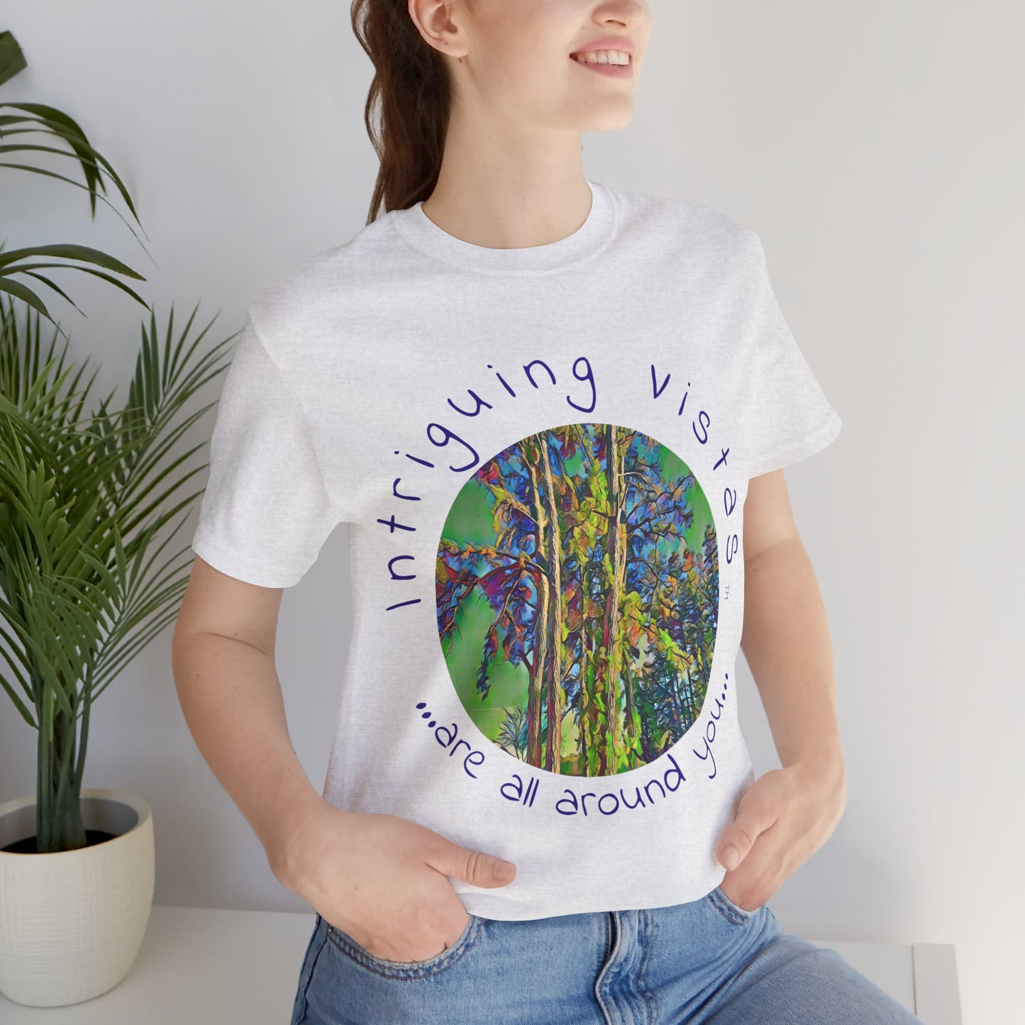 Intriguing Vistas™ Scenery Series Unisex Jersey Short Sleeve Tee