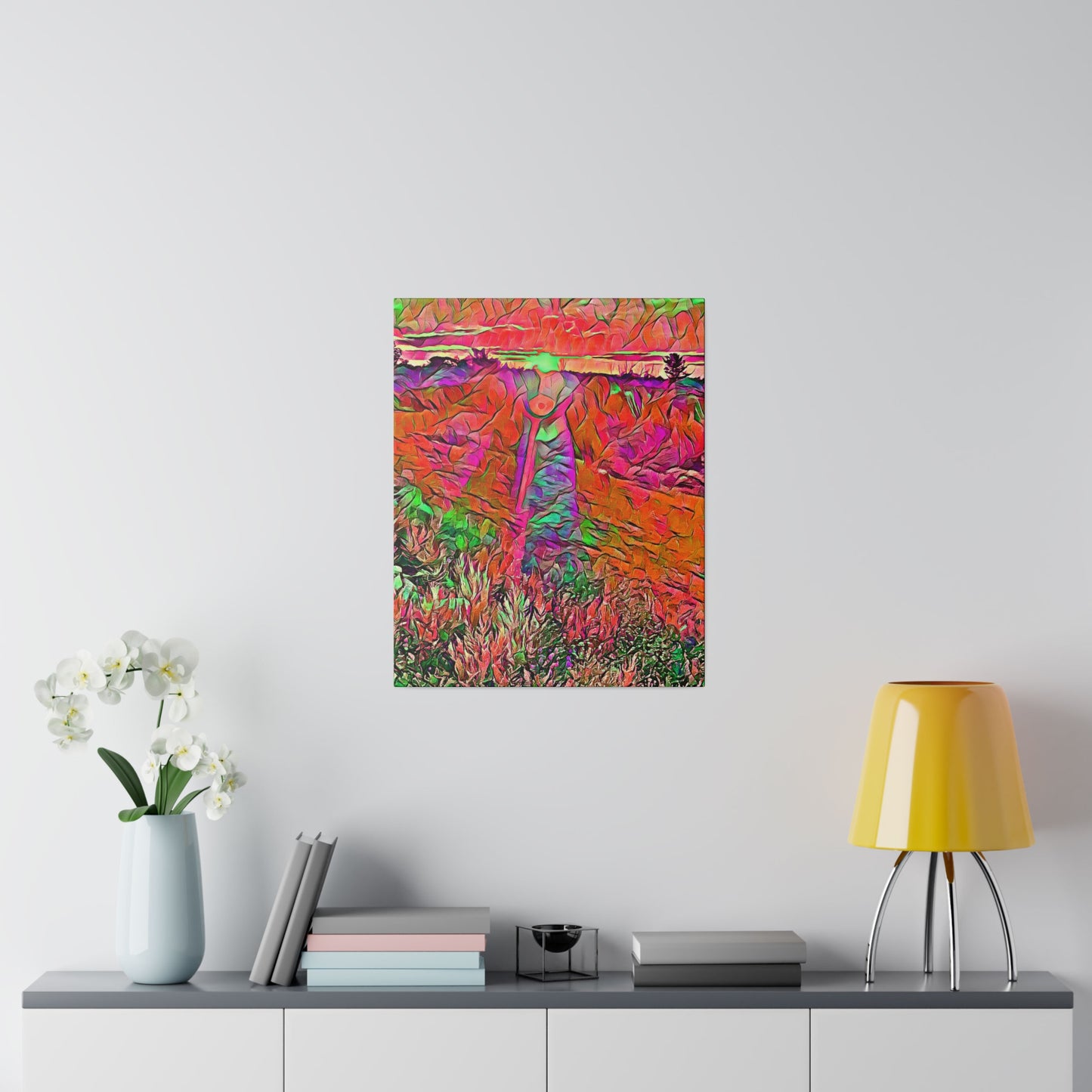 Canvas Print in Multiple Portrait Sizes from the Sunset Series at Intriguing Vistas