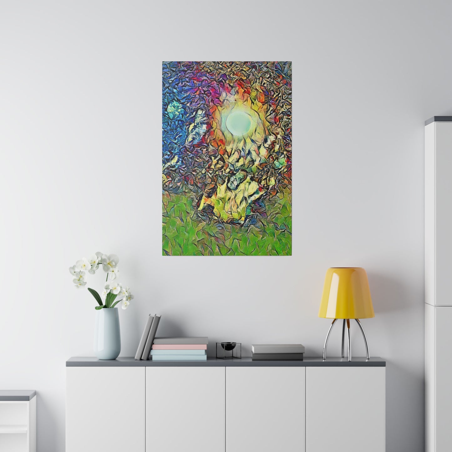 Intriguing Vistas™ Night Sky Series Matte Canvas Print in 12 Portrait Sizes!!