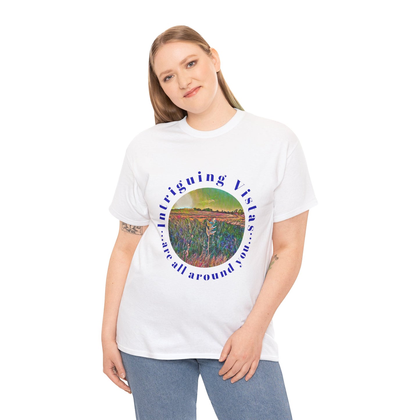 Gildan 5000 Unisex Adult Heavy Cotton Tee Available In Multiple Colors from the Scenery Series at Intriguing Vistas