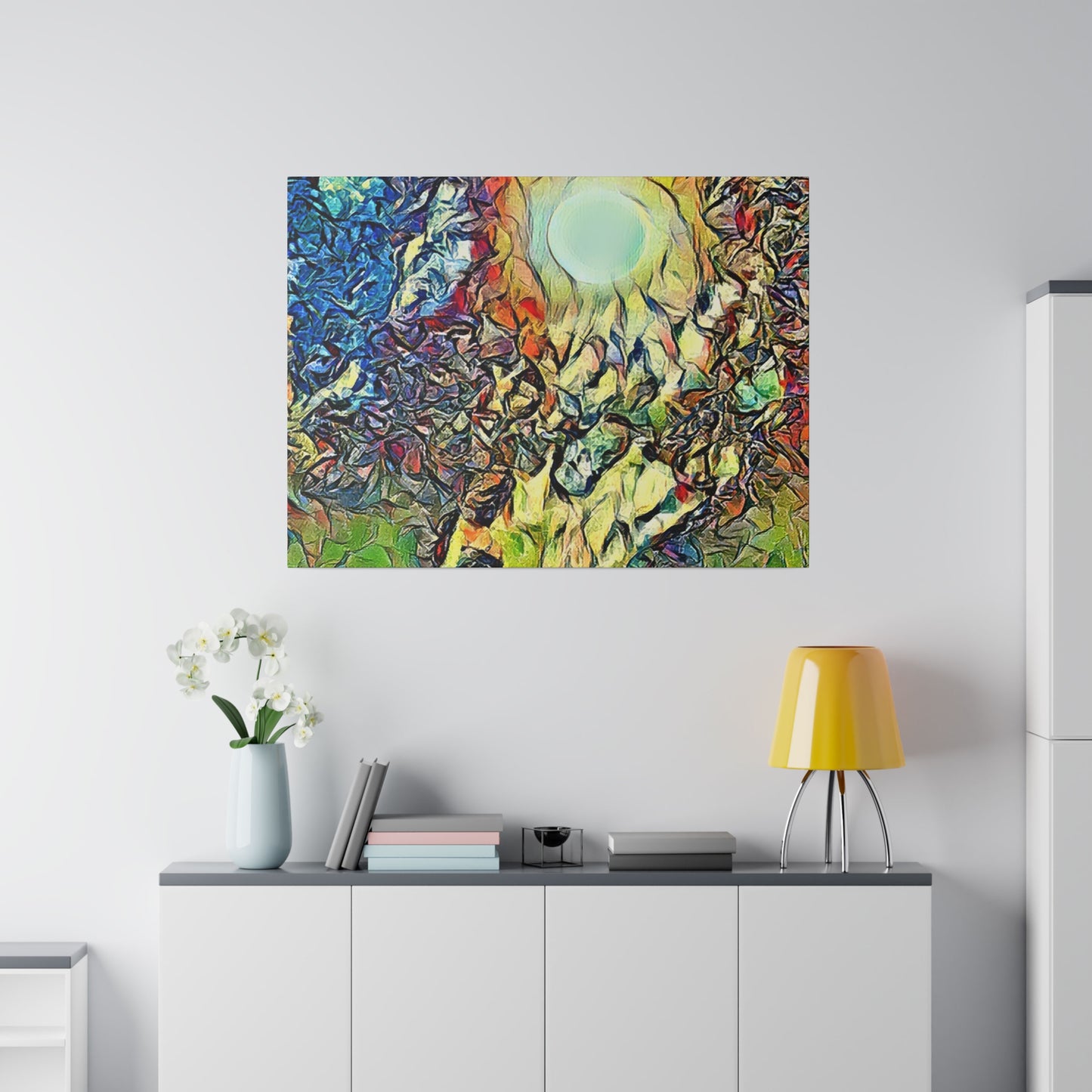 Intriguing Vistas™ Night Sky Series Matte Canvas Print in 12 Landscape Sizes!!