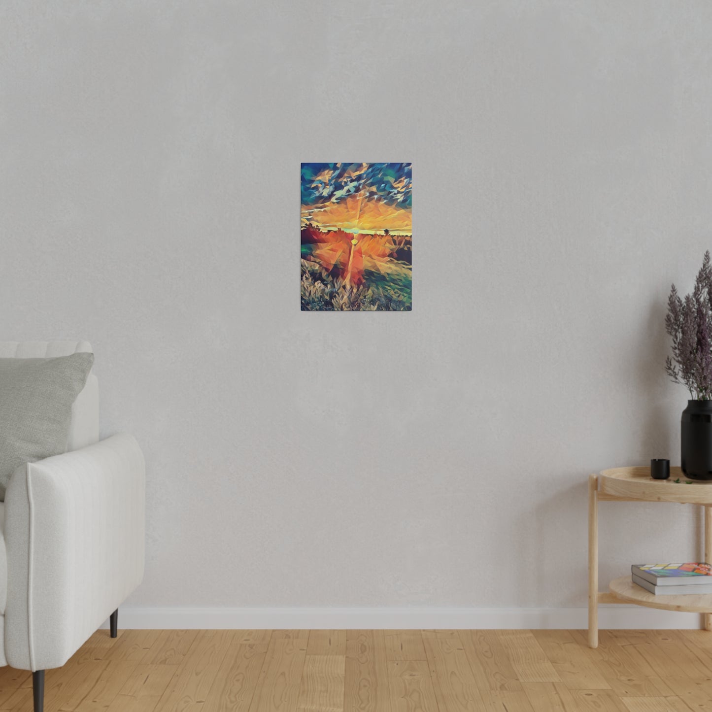 Canvas Print in Multiple Portrait Sizes from the Sunset Series at Intriguing Vistas