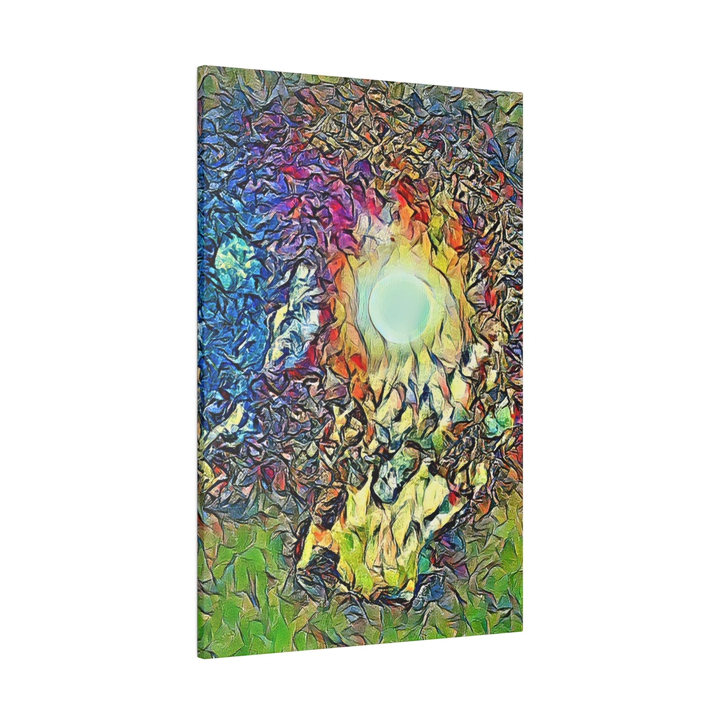 Canvas Art Print in Multiple Portrait Sizes from the Night Sky Series at Intriguing Vistas