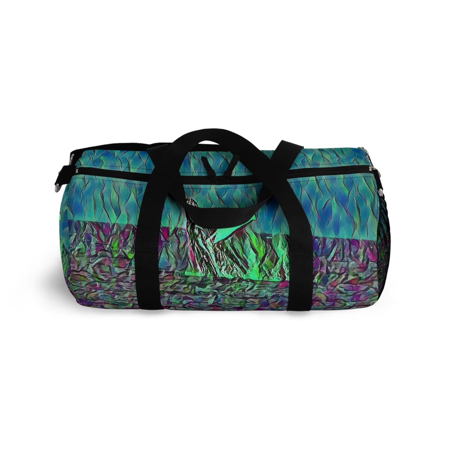 Custom Duffel Bag available in two sizes from the Wildlife Series at Intriguing Vistas