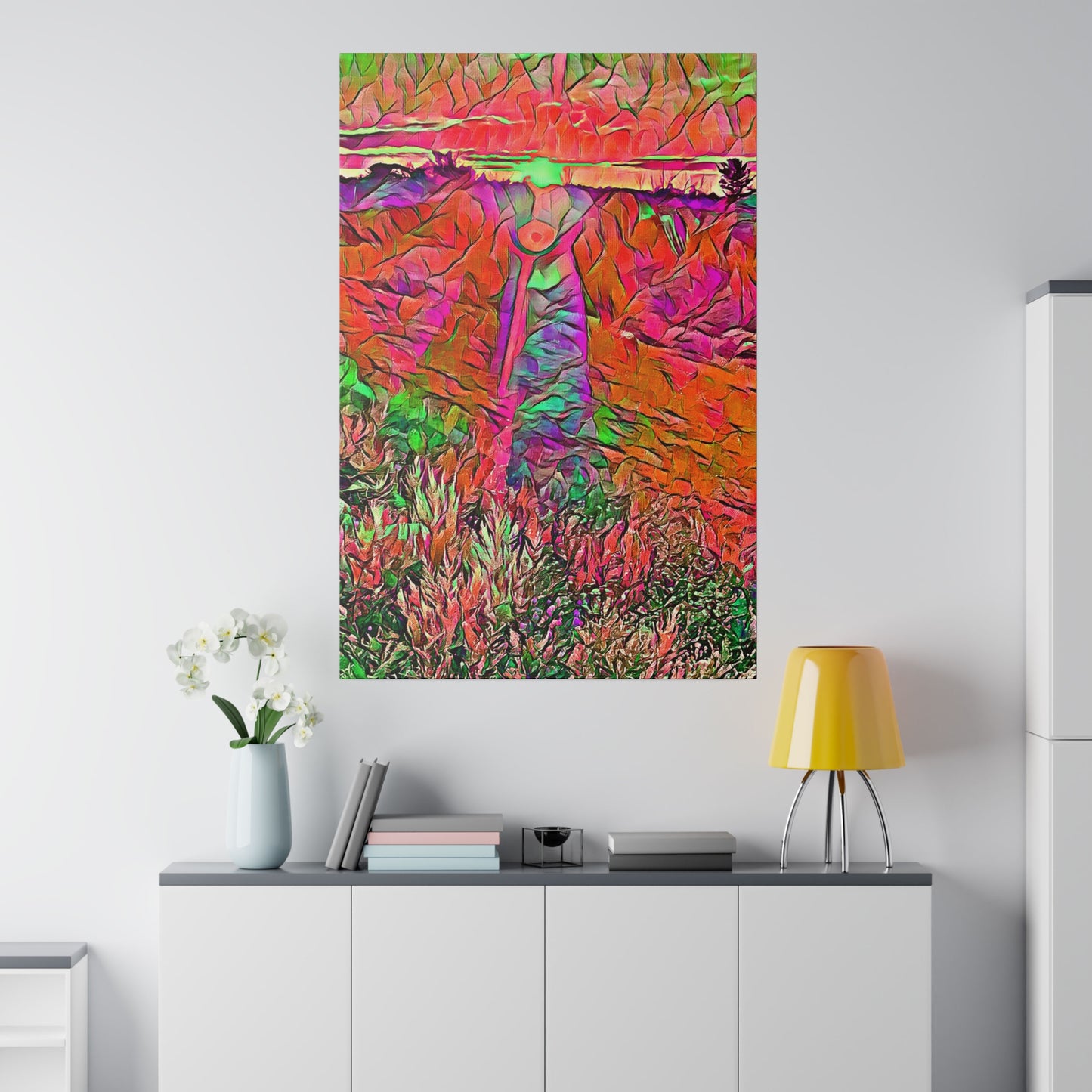 Canvas Print in Multiple Portrait Sizes from the Sunset Series at Intriguing Vistas