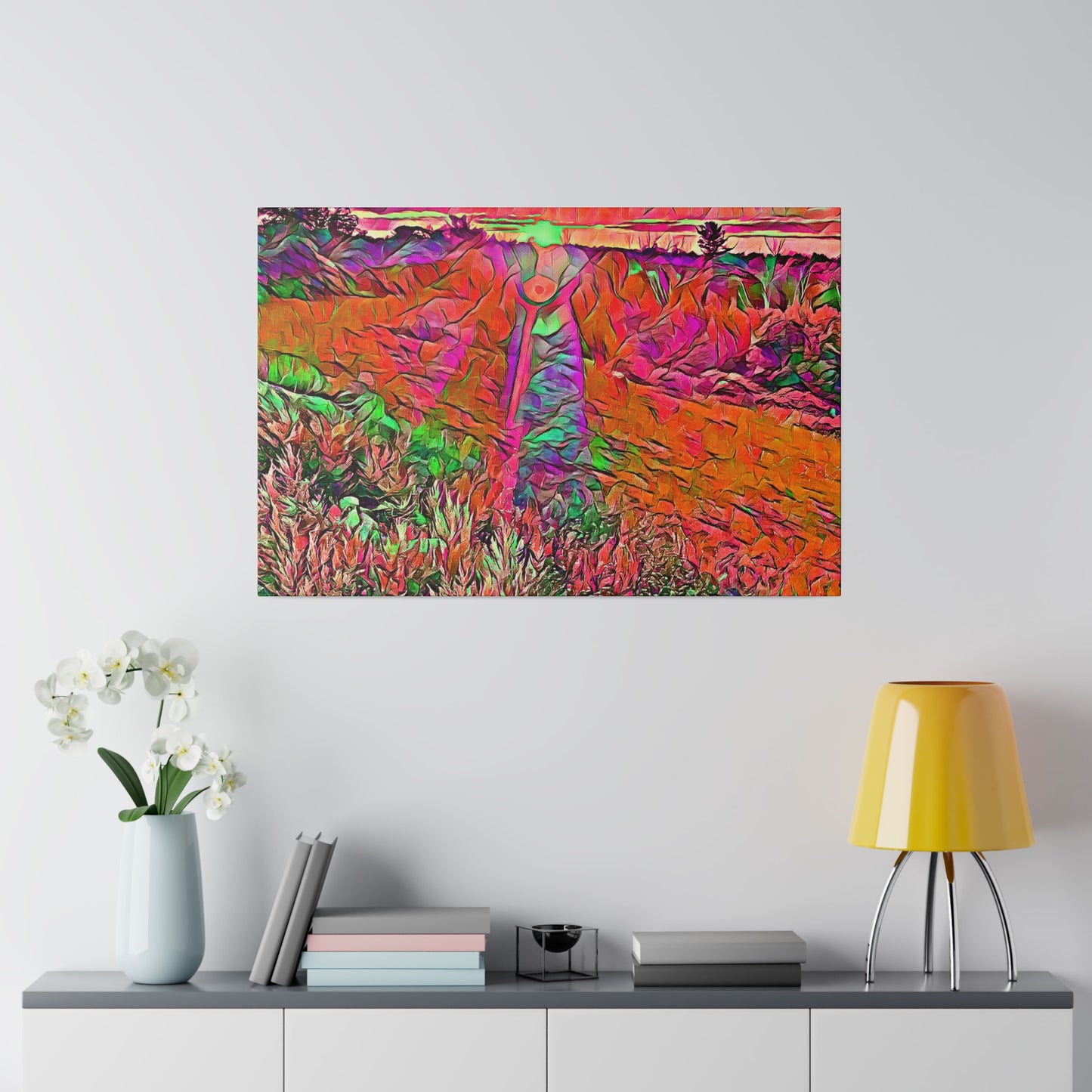 Canvas Art Print in Multiple Landscape Sizes from the Sunset Series at Intriguing Vistas