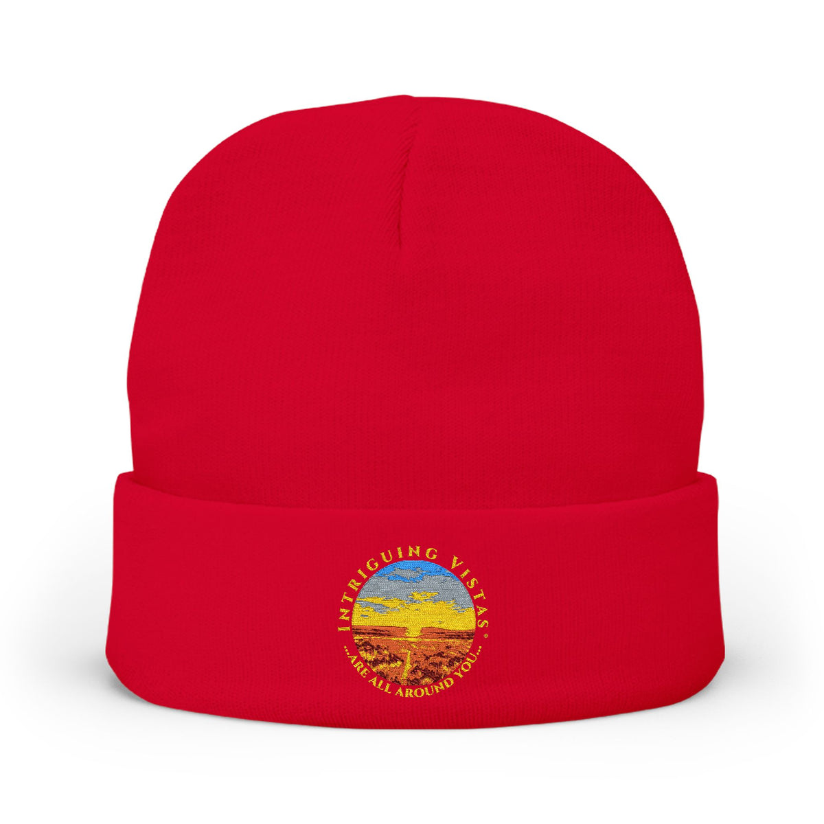 Knit Beanie (Embroidery)