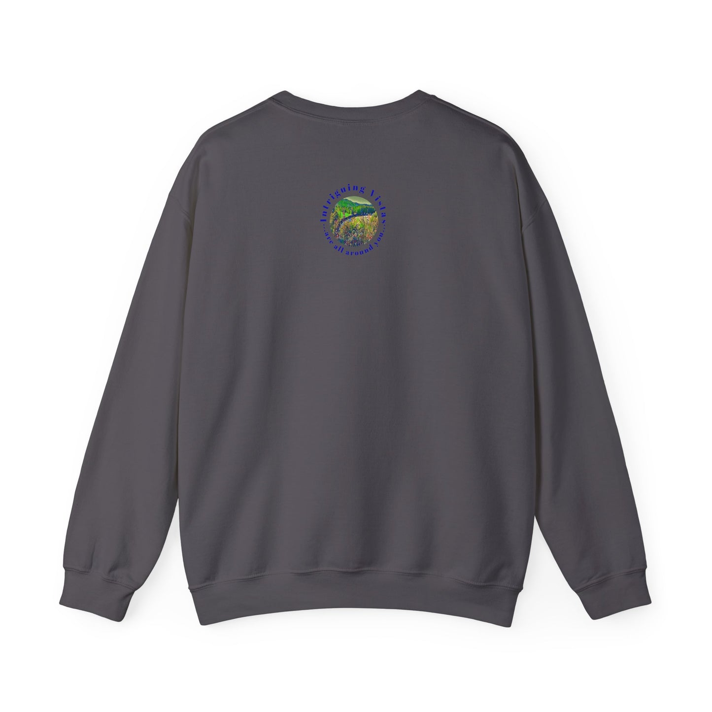 Gildan 18000 Unisex Adult Heavy Blend Crewneck Sweatshirt Available in Multiple Colors from the Scenery Series at Intriguing Vistas