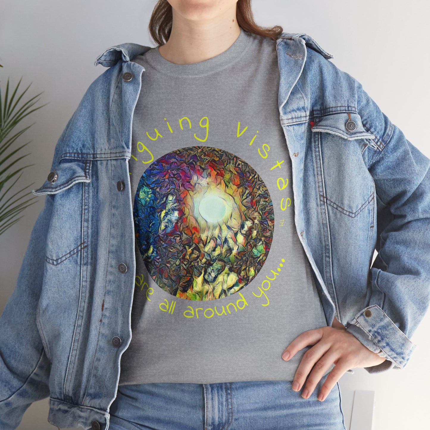 Intriguing Vistas™ Night Sky Series Unisex Heavy Cotton Tee