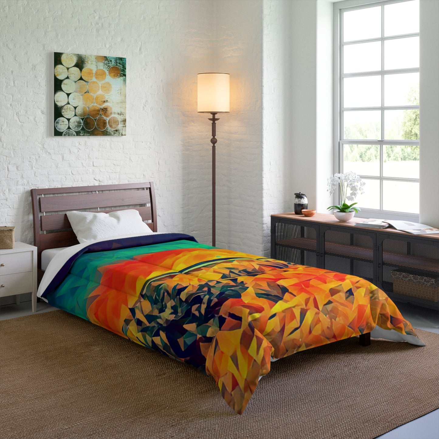 Custom Comforter Available in Four Sizes From The Night Sky Series at Intriguing Vistas