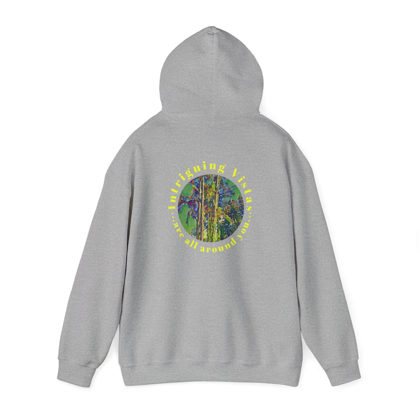 Gildan 18500 Unisex Adult Heavy Blend Crewneck Hooded Sweatshirt from the Scenery Series at Intriguing Vistas