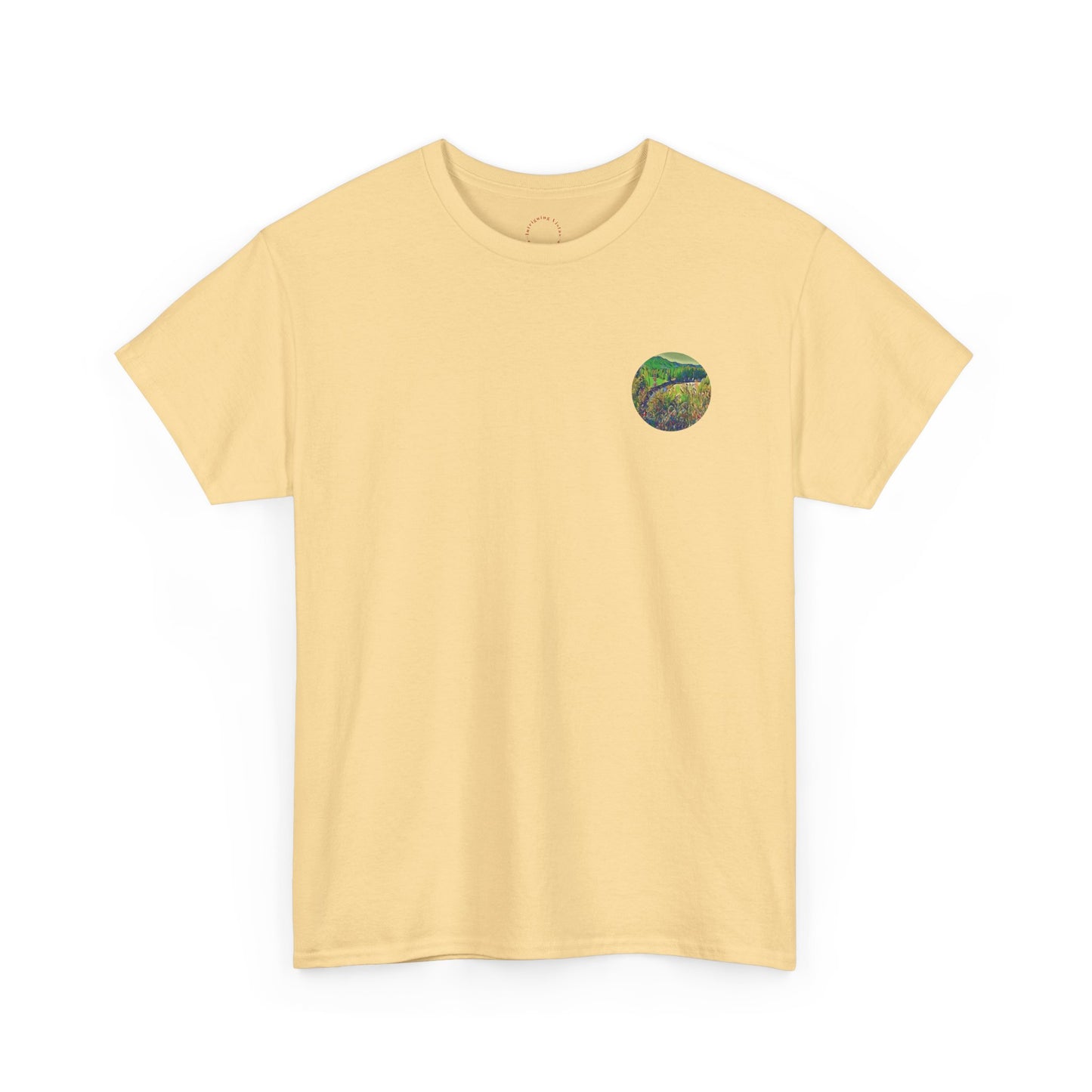 Gildan 5000 Unisex Adult Heavy Cotton Tee Available In Multiple Colors from the Scenery Series at Intriguing Vistas