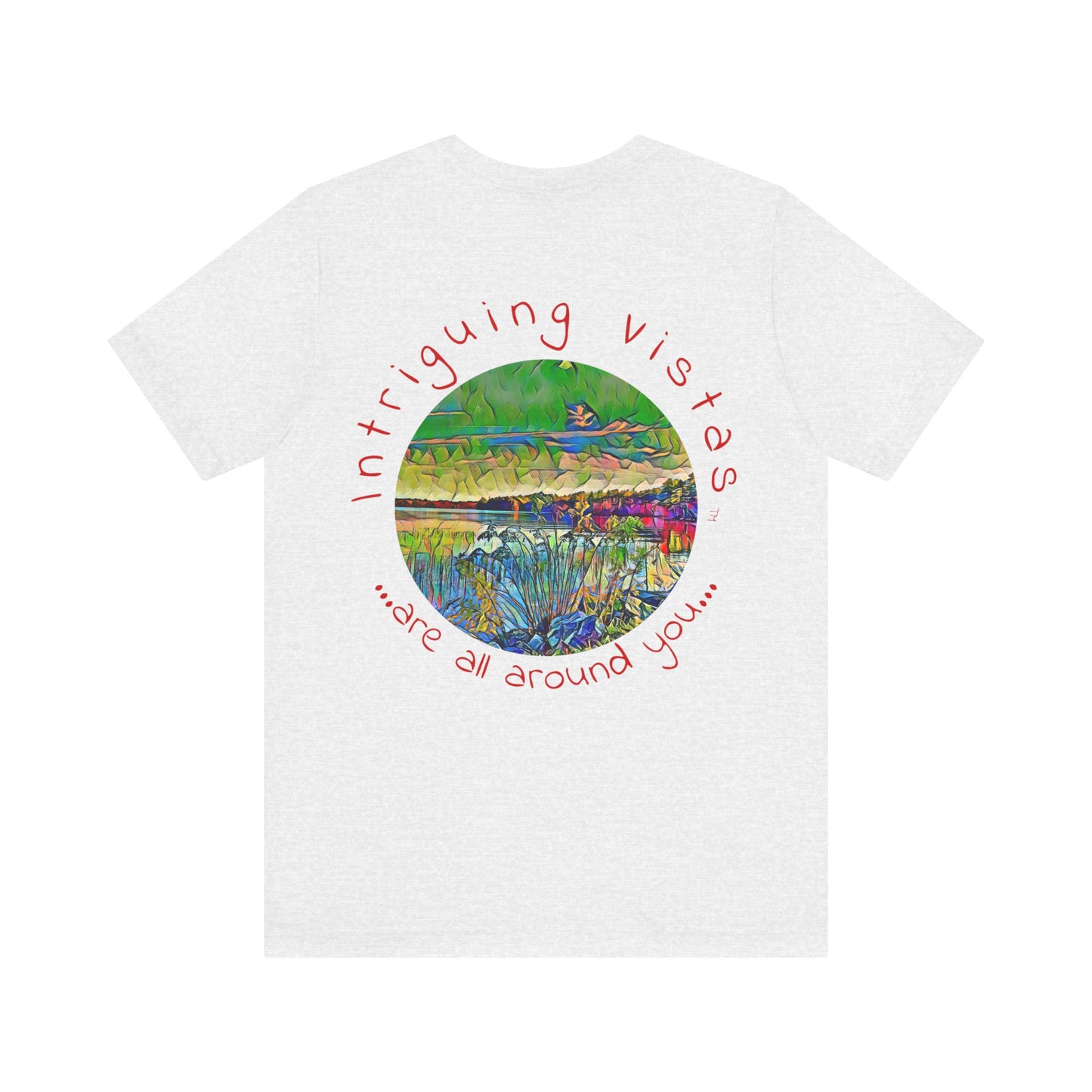 Intriguing Vistas™Scenery Series Unisex Jersey Short Sleeve Tee