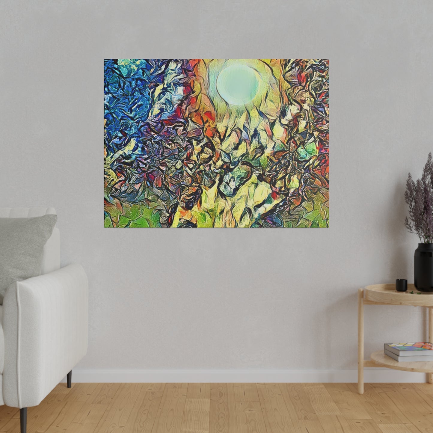 Intriguing Vistas™ Night Sky Series Matte Canvas Print in 12 Landscape Sizes!!