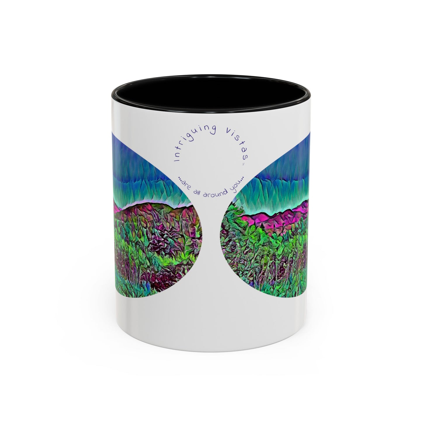 Intriguing Vistas™ Scenery Series Accent Coffee Mug, 11oz