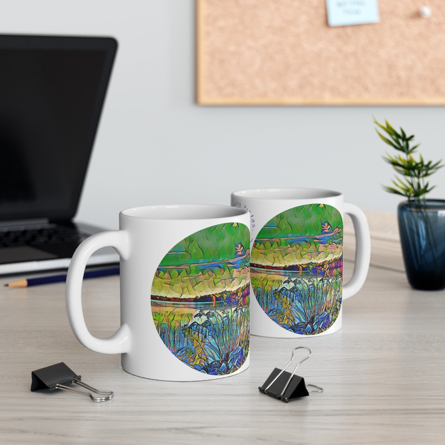 Intriguing Vistas™ Scenery Series Ceramic Mug 11oz