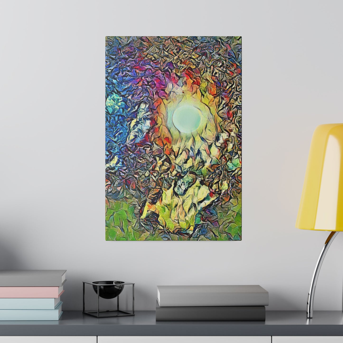 Canvas Art Print in Multiple Portrait Sizes from the Night Sky Series at Intriguing Vistas