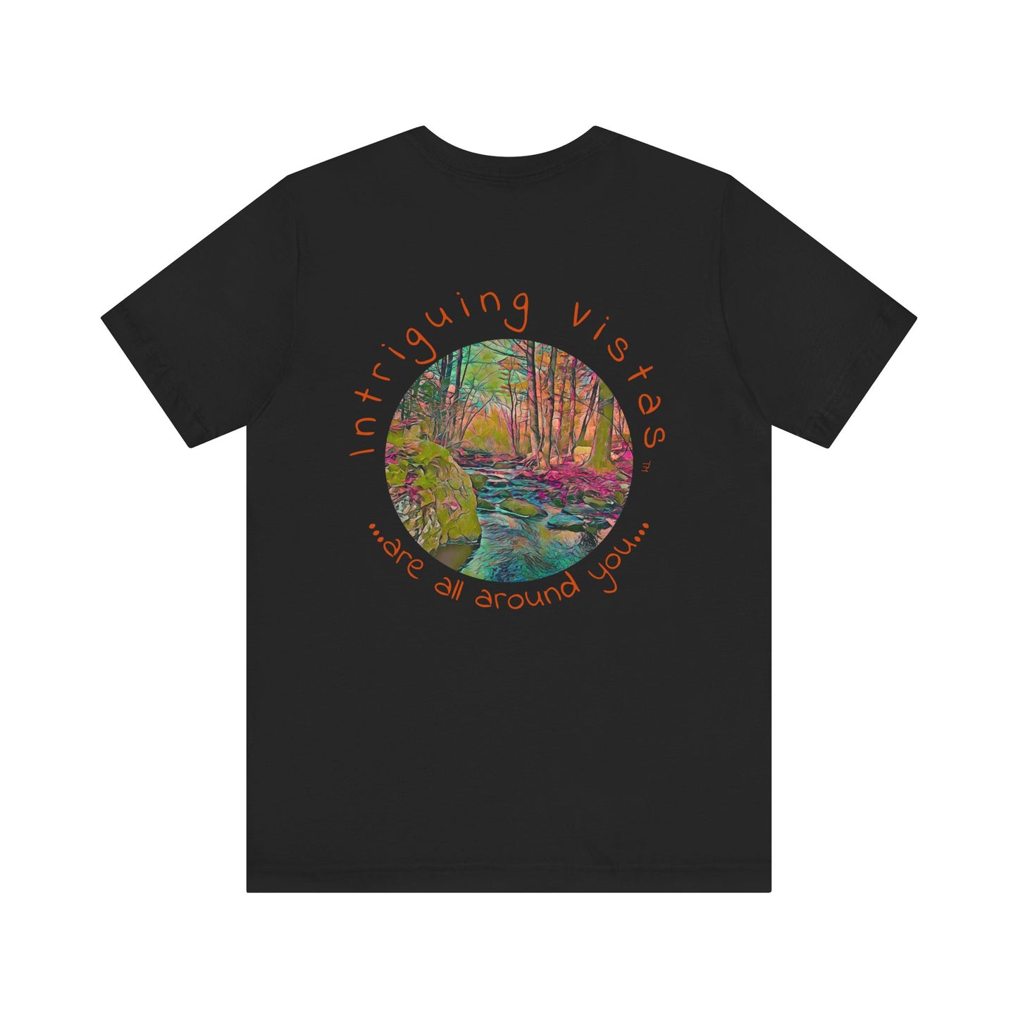 Bella + Canvas 3001 Unisex Jersey Short Sleeve Tee from the Intriguing Vistas Scenery Series