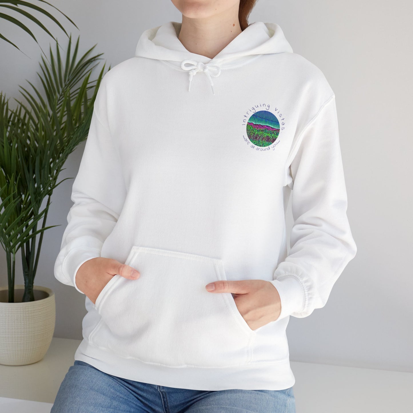 Intriguing Vistas™ Scenery Series Unisex Heavy Blend™ Hooded Sweatshirt