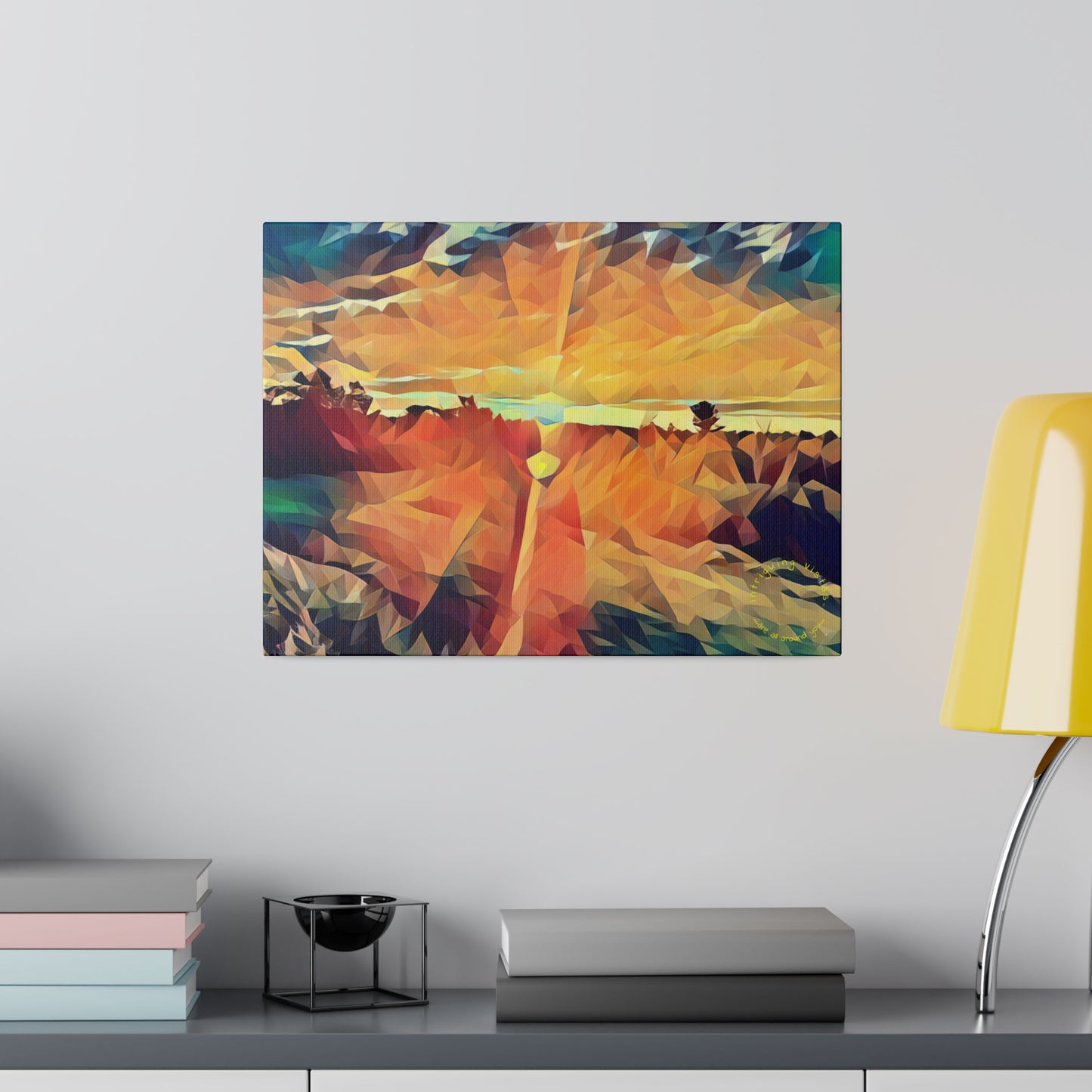 Intriguing Vistas™ Sunset Series Matte Canvas Print in 12 Horizontal Sizes!!