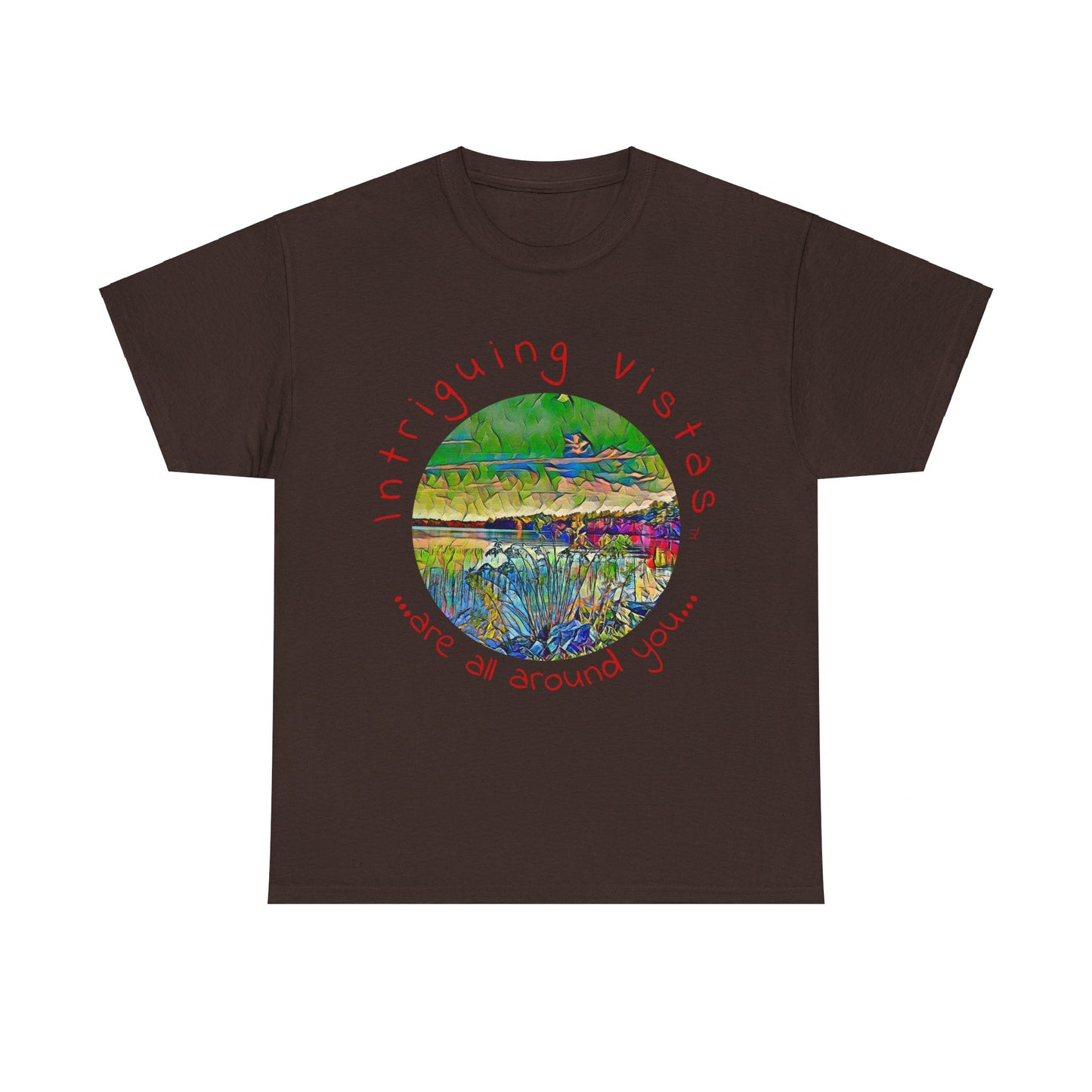 Intriguing Vistas™ Scenery Series Unisex Heavy Cotton Tee