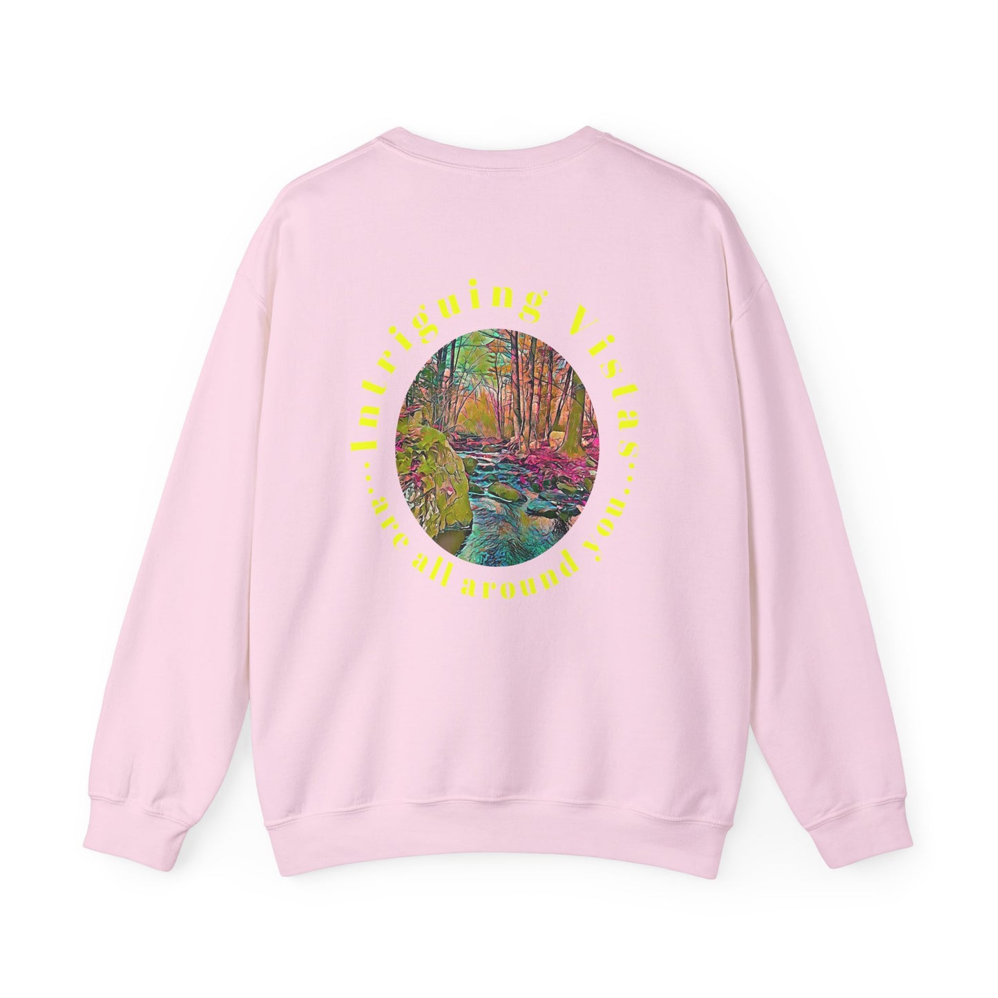 Gildan 18000 Unisex Adult Heavy Blend Crewneck Sweatshirt Available in Multiple Colors from the Scenery Series at Intriguing Vistas