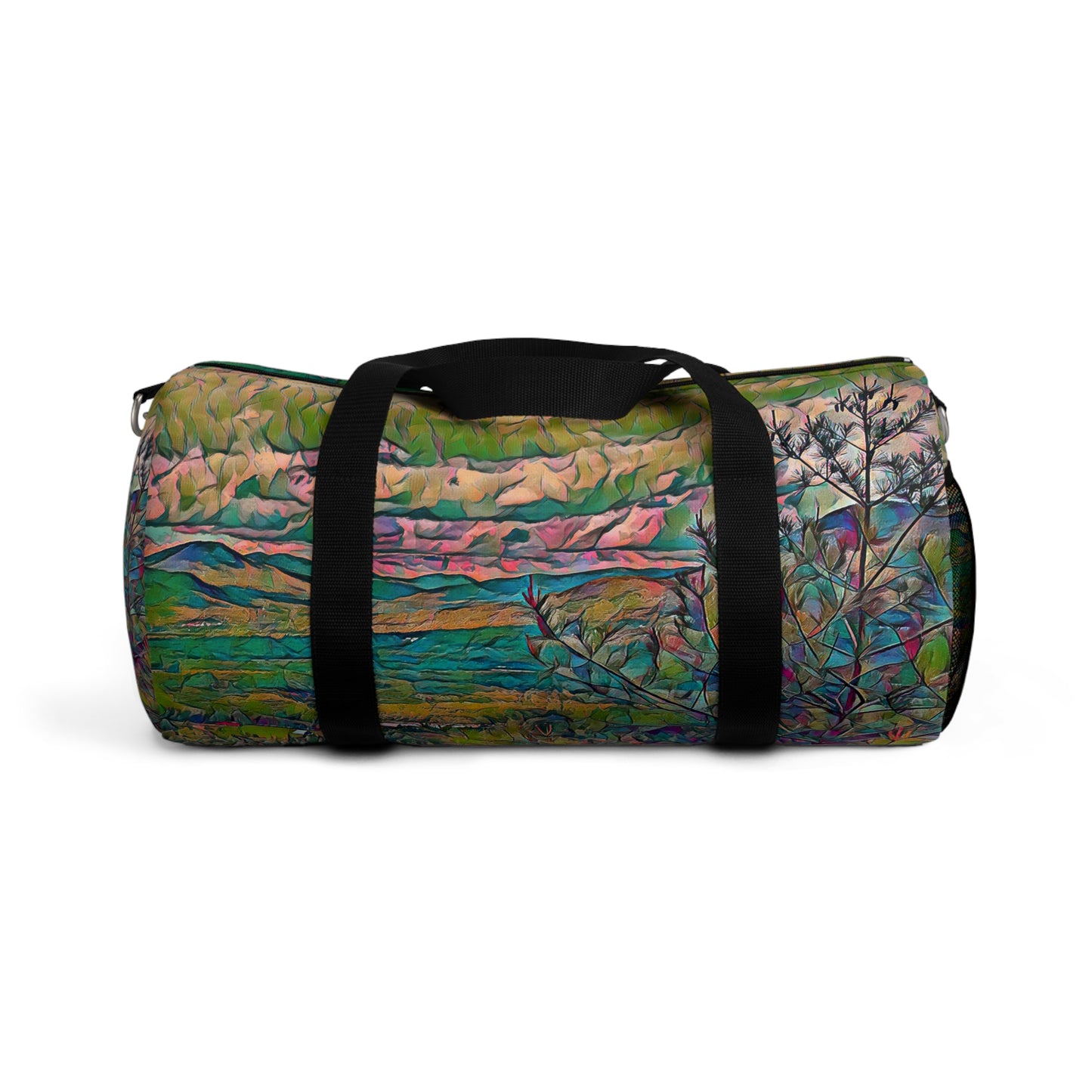 Custom Duffel Bag available in two sizes from the Scenery Series at Intriguing Vistas