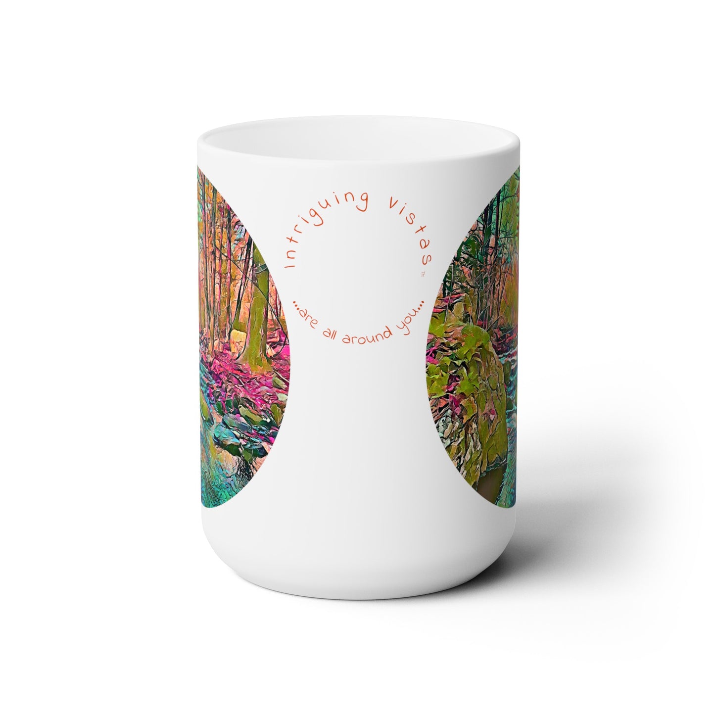 Intriguing Vistas™ Scenery Series Ceramic Mug 15oz