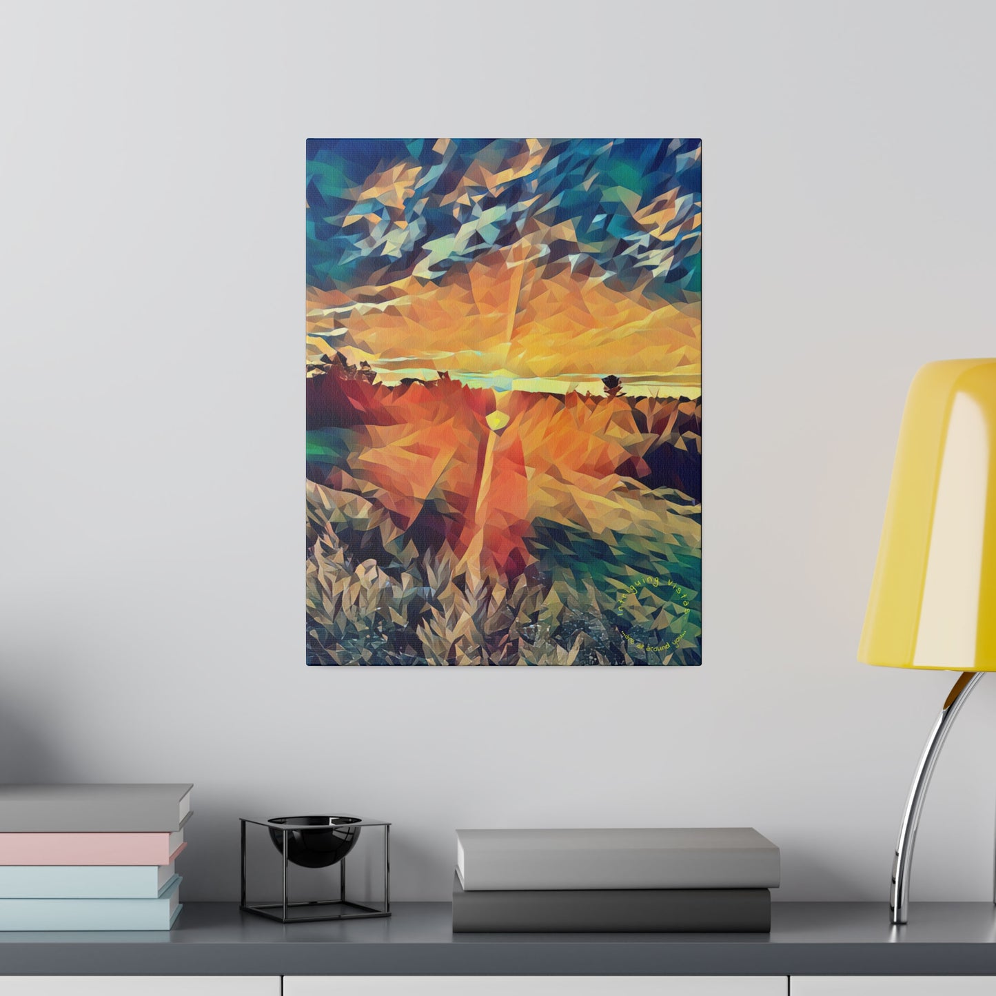 Intriguing Vistas™ Scenery Series Matte Canvas Print in 12 Portrait Sizes!!