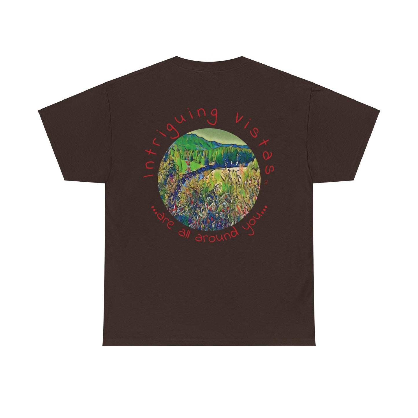 Intriguing Vistas™  Scenery Series Unisex Heavy Cotton Tee