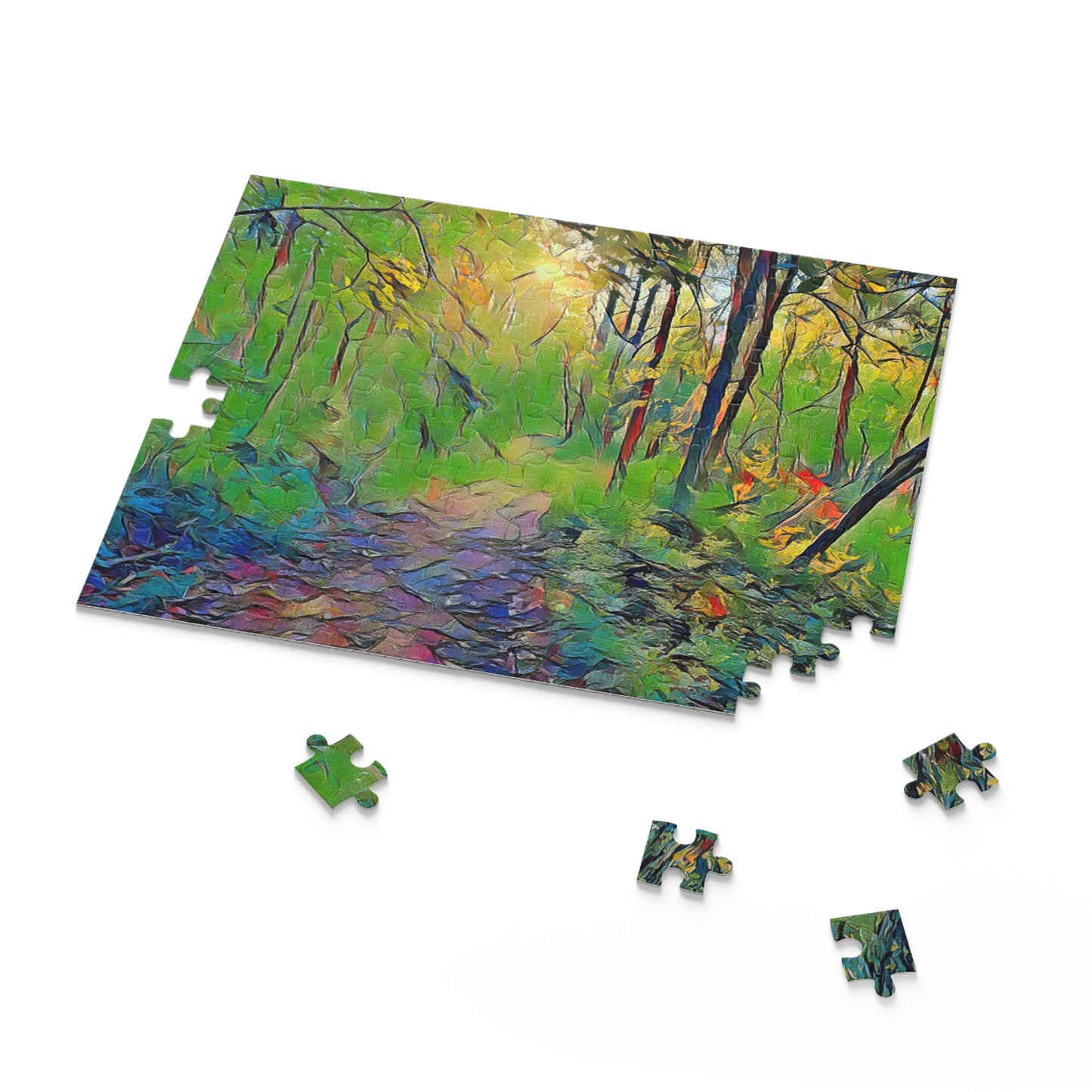 Custom Jigsaw Puzzle Available in Three Sizes from the Scenery Series at Intriguing Vistas