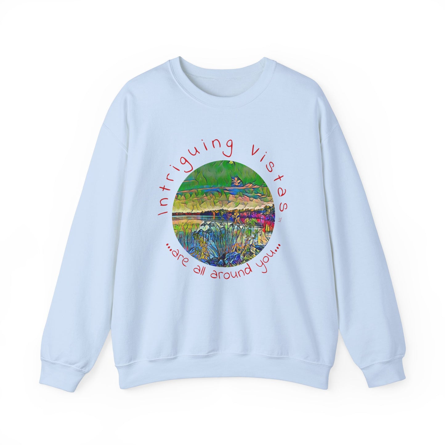 Gildan 18000 Unisex Adult Heavy Blend Crewneck Sweatshirt from the Scenery Series at Intriguing Vistas