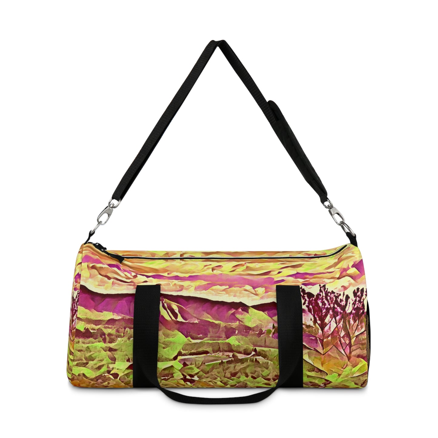 Custom Duffel Bag available in two sizes from the Scenery Series at Intriguing Vistas