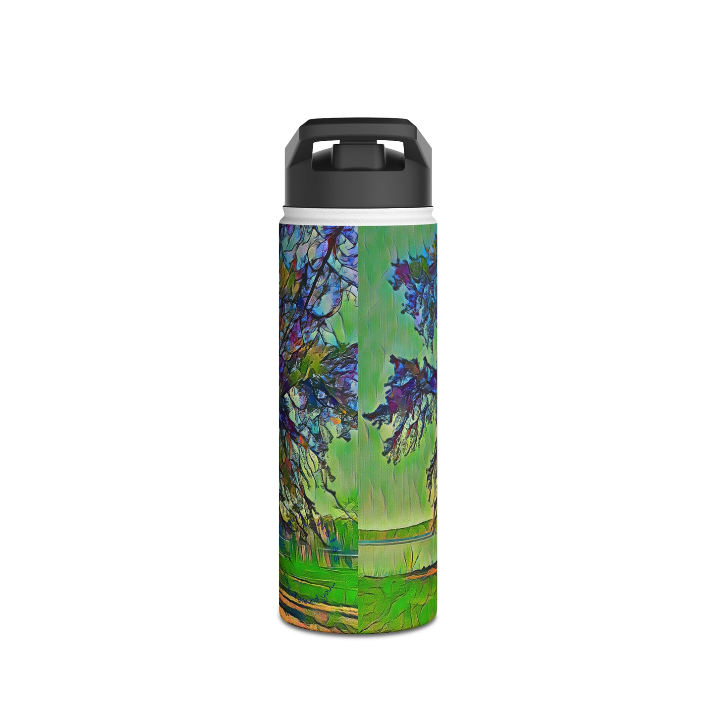 Intriguing Vistas™Scenery Series Stainless Steel Water Bottle, Standard Lid