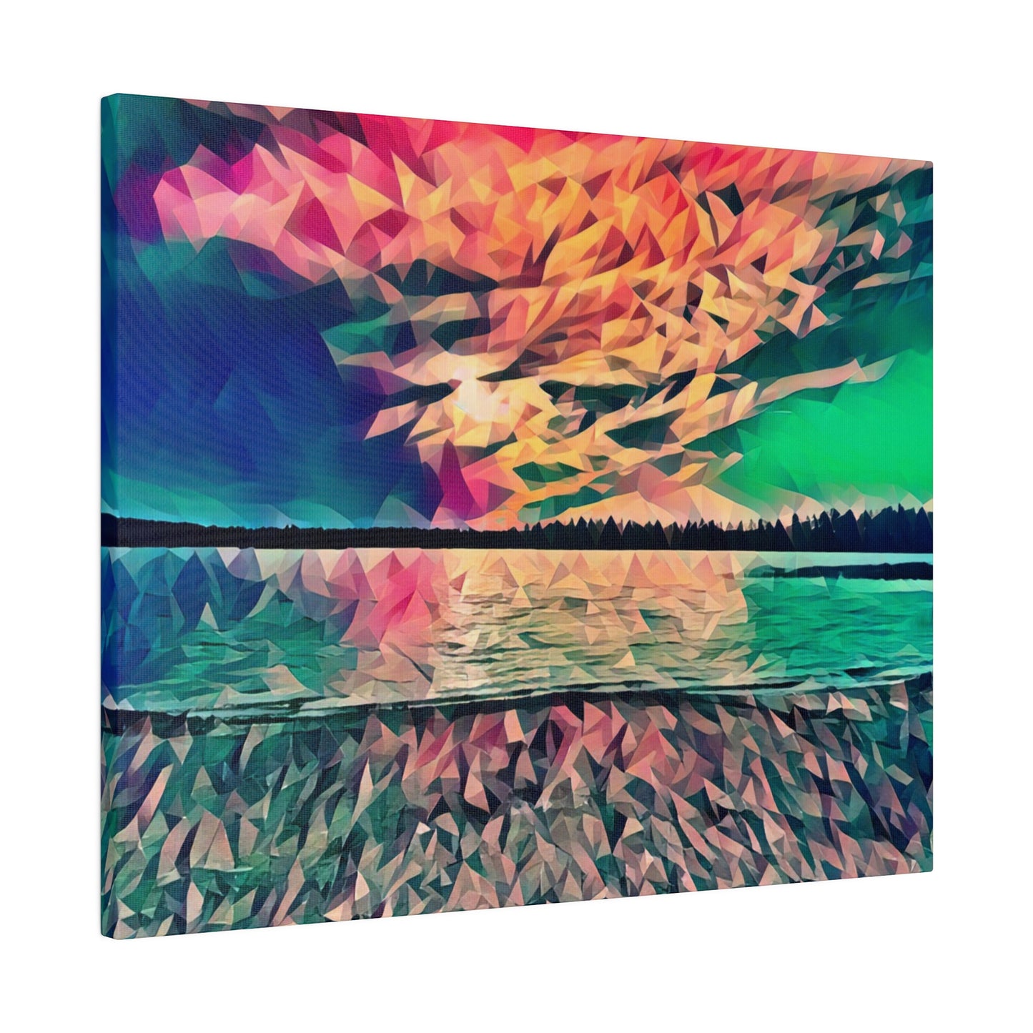 Canvas Art Print in Multiple Landscape Sizes from the Sunset Series at Intriguing Vistas