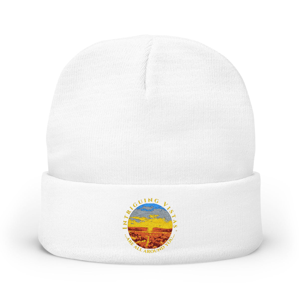 Knit Beanie (Embroidery)