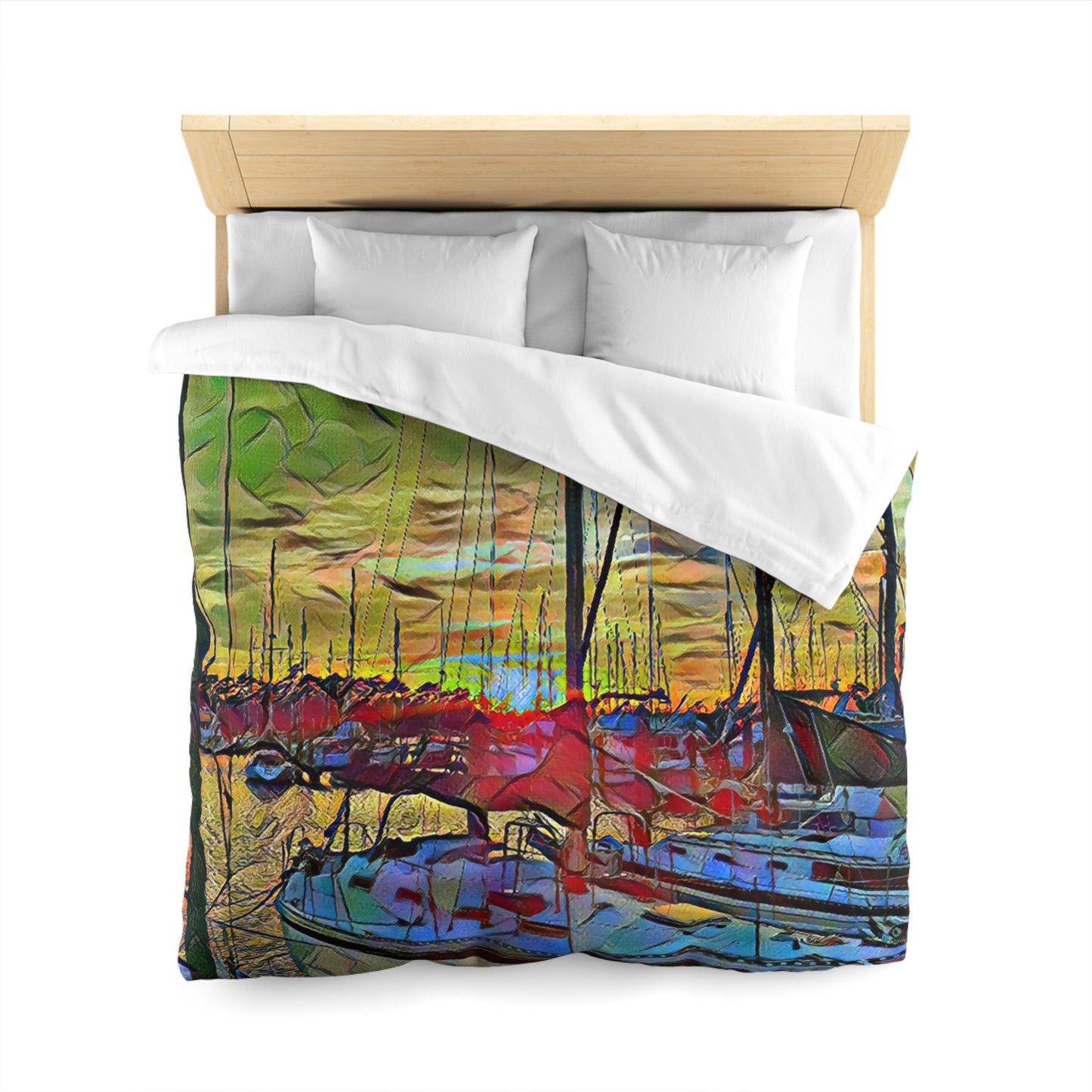 Intriguing Vistas™ Nautical Series Duvet Cover