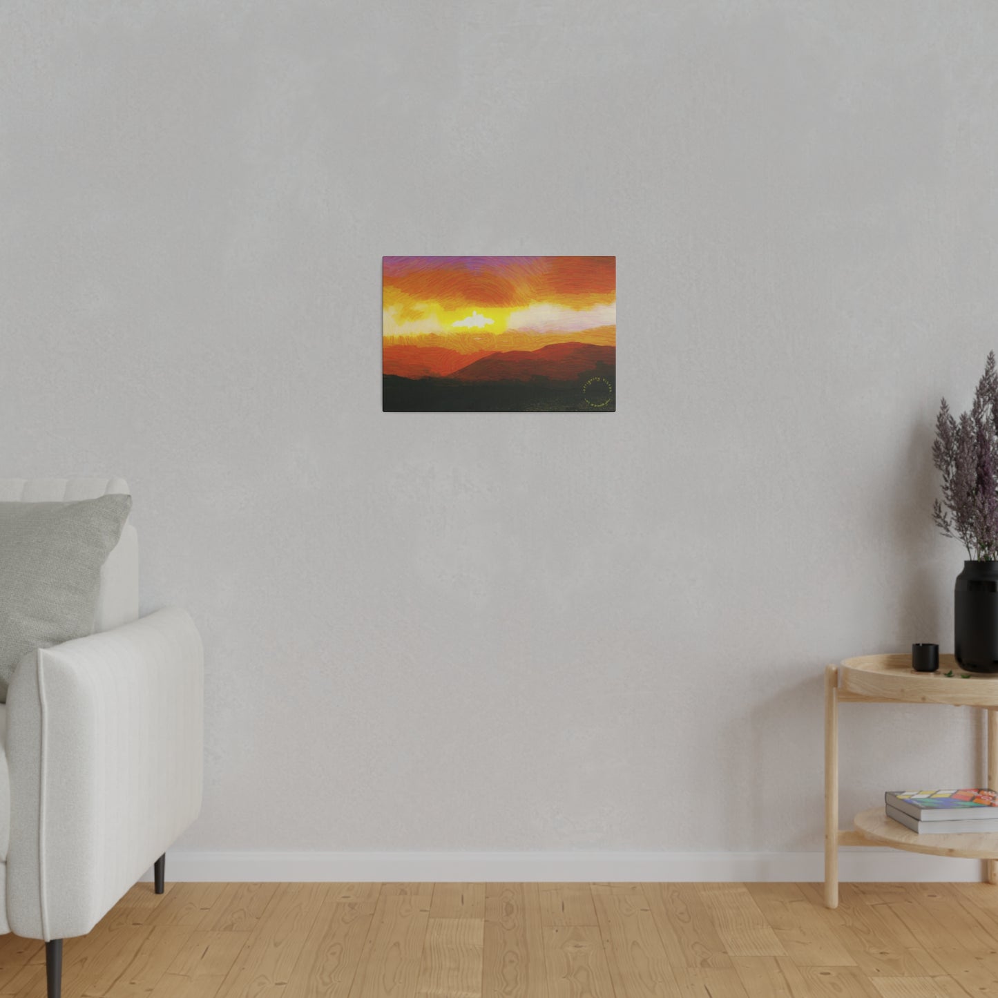 Intriguing Vistas™ Sunset Series Matte Canvas Print in 12 Landscape Sizes!!