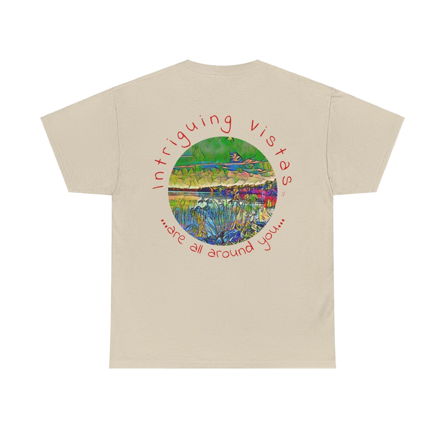 Intriguing Vistas™ Scenery Series Unisex Heavy Cotton Tee