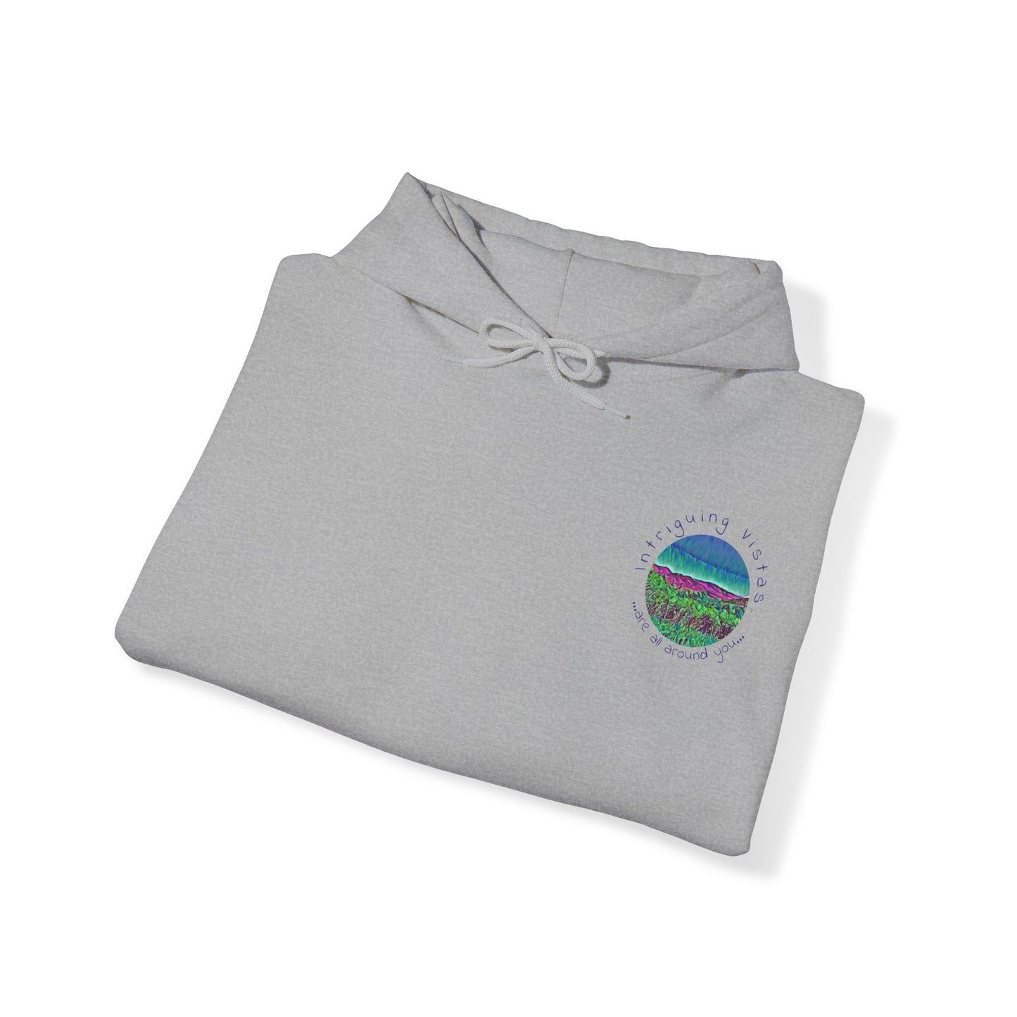 Intriguing Vistas™ Scenery Series Unisex Heavy Blend™ Hooded Sweatshirt