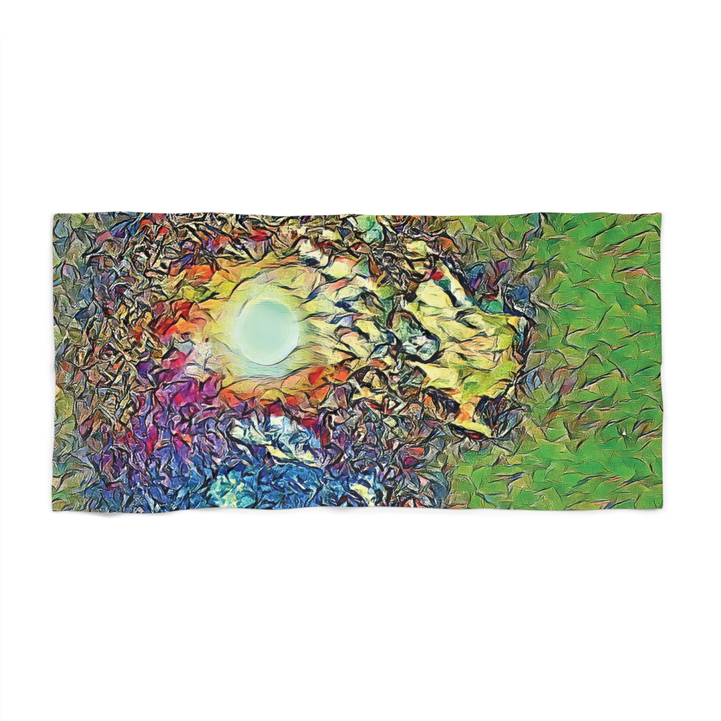 Custom Beach Towel available in two sizes from the Night Sky Series at Intriguing Vistas