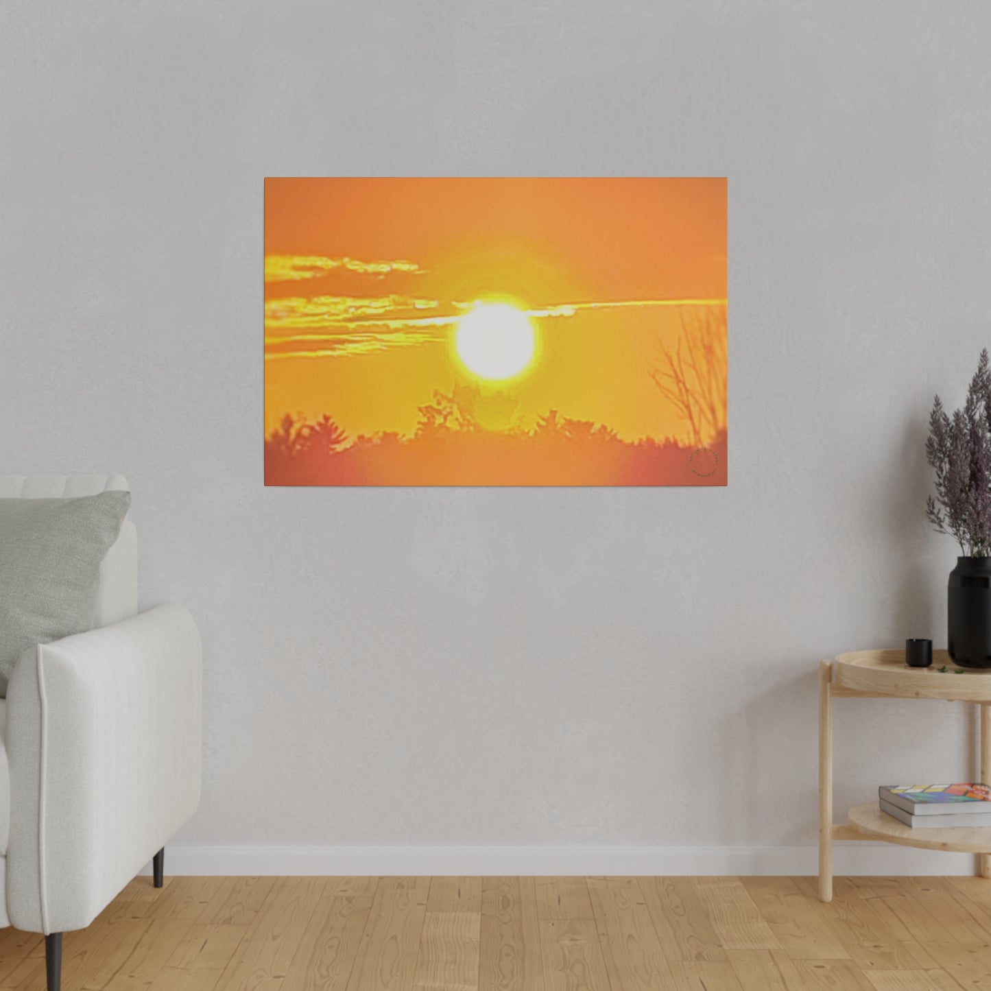 Intriguing Vistas™ Sunset Series Matte Canvas Print in 12 Landscape Sizes!!