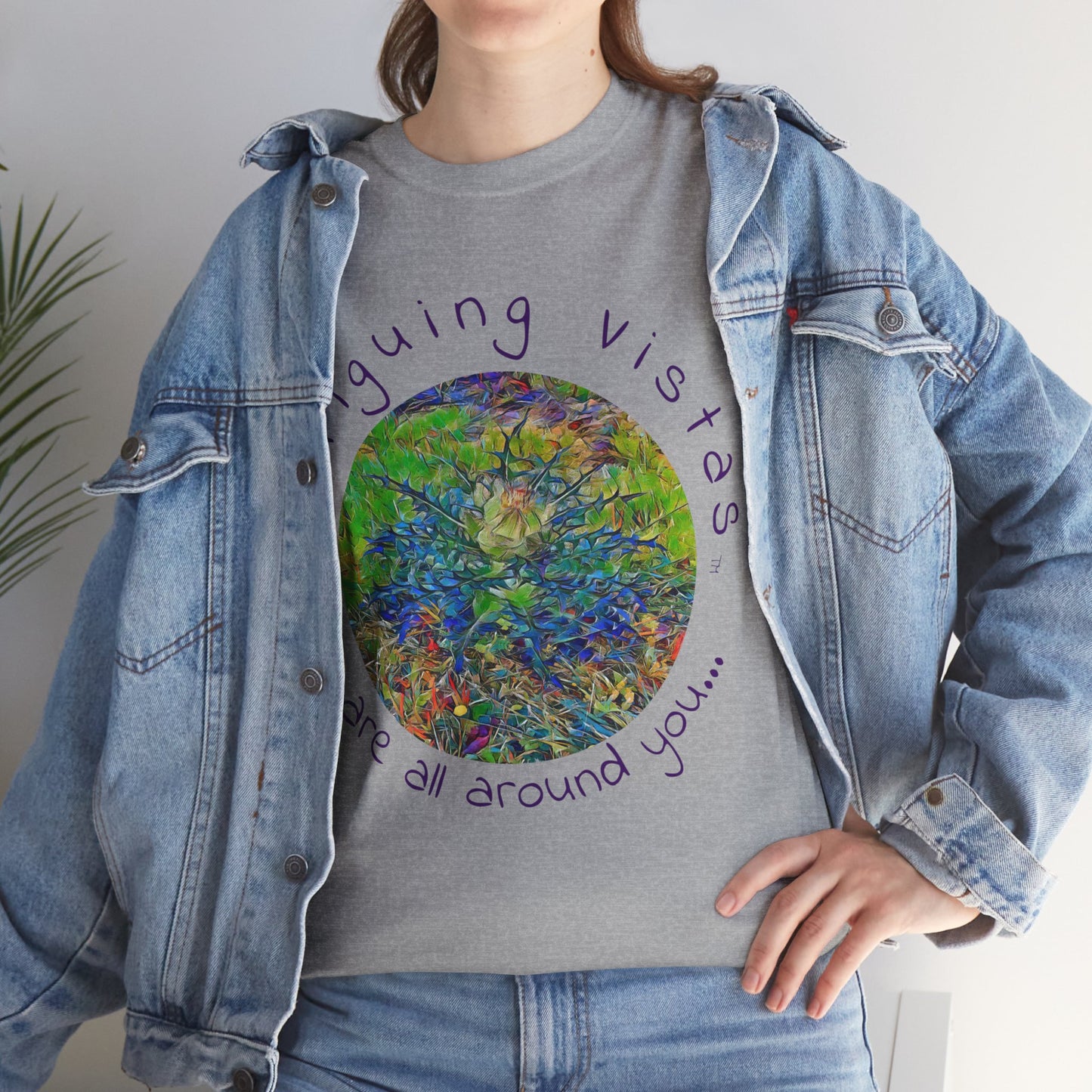 Intriguing Vistas™ Scenery Series Unisex Heavy Cotton Tee