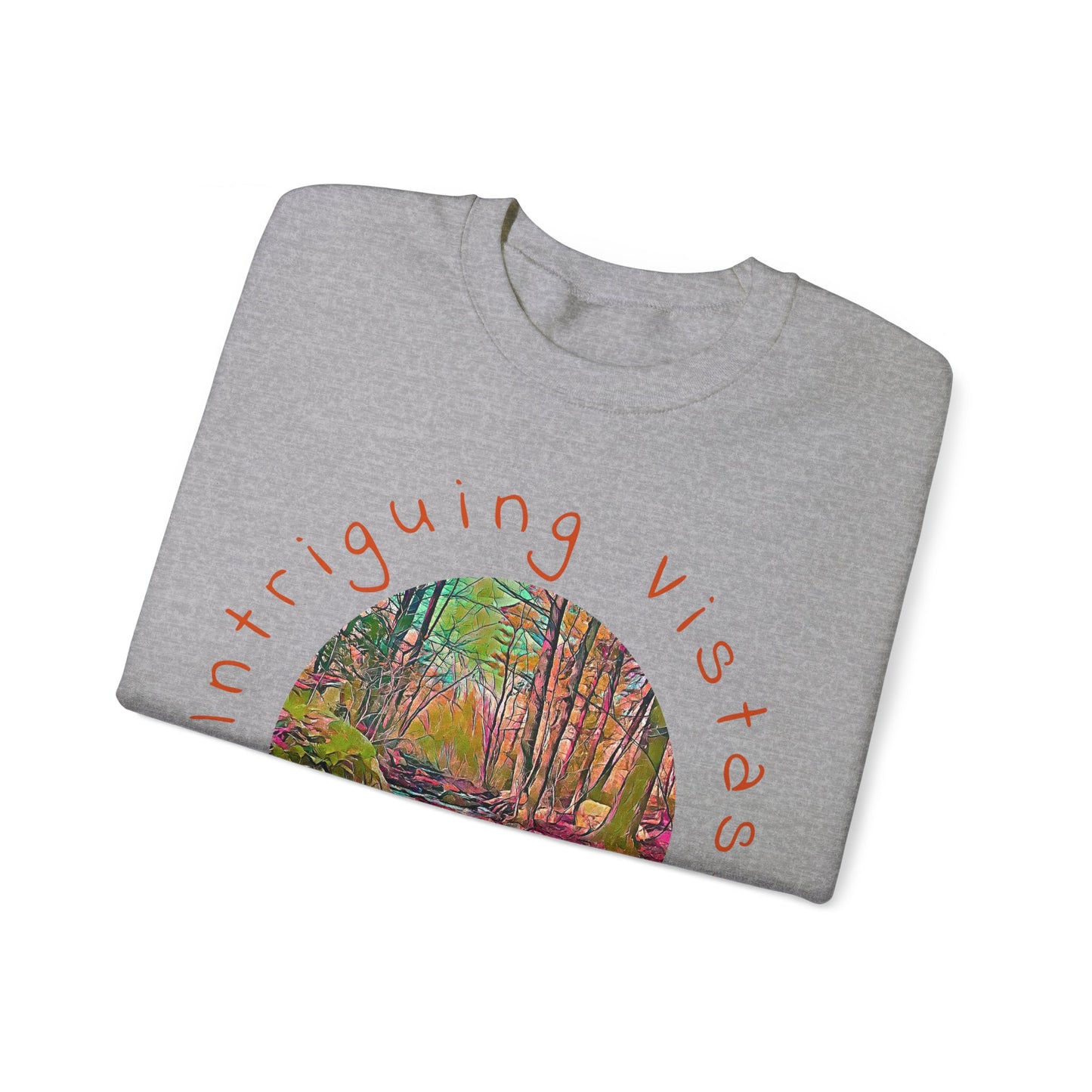 Intriguing Vistas™ Scenery Series Unisex Heavy Blend™ Crewneck Sweatshirt in 7 colors!