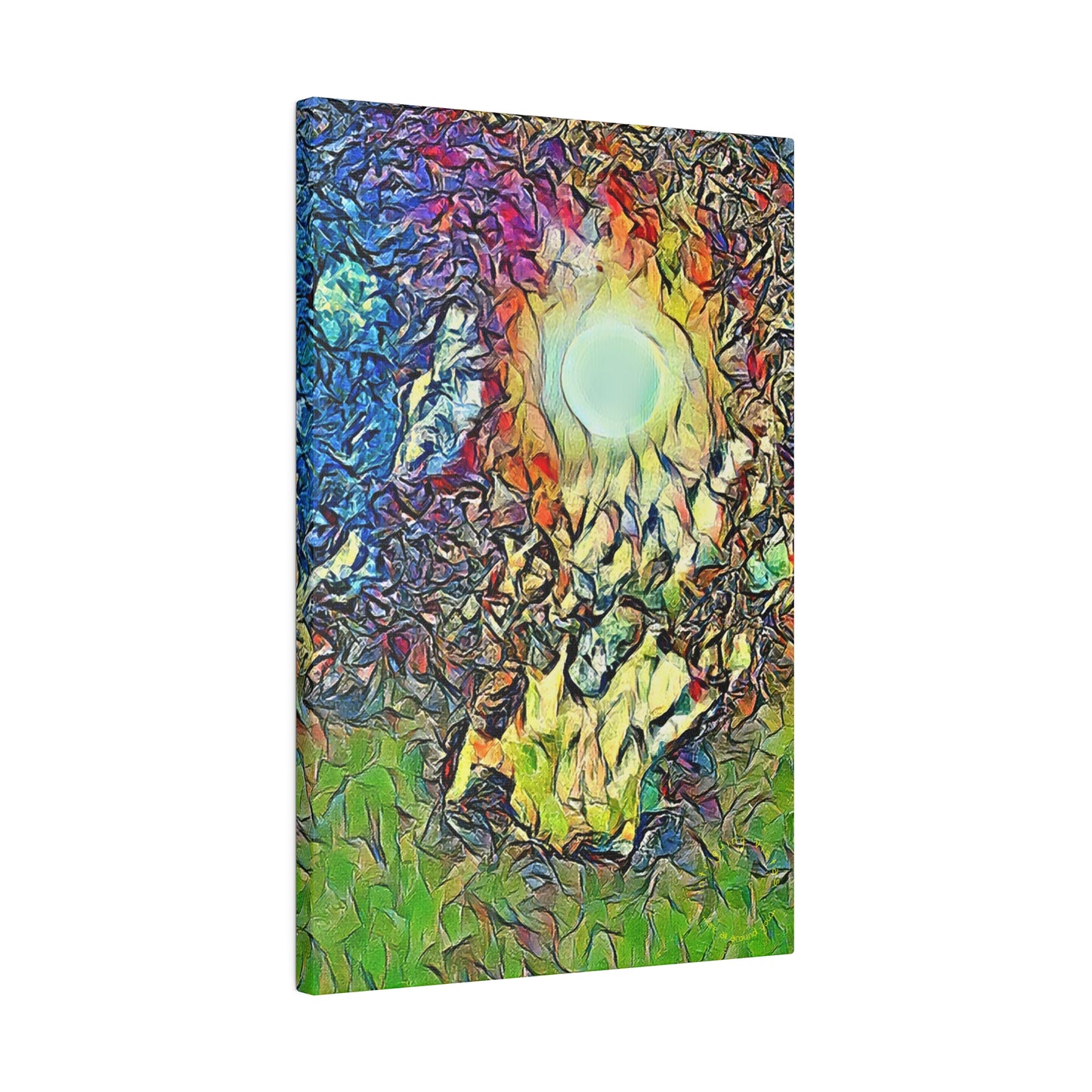 Intriguing Vistas™ Night Sky Series Matte Canvas Print in 12 Portrait Sizes!!