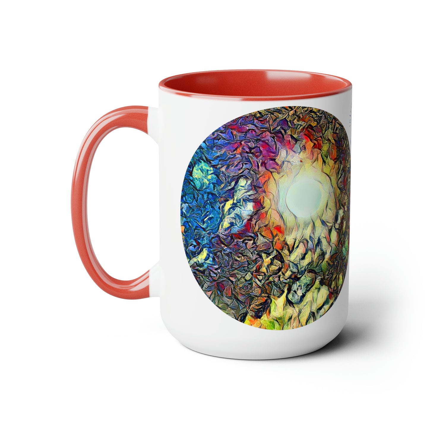 Intriguing Vistas™ Night Sky Series Two-Tone Coffee Mugs, 15oz