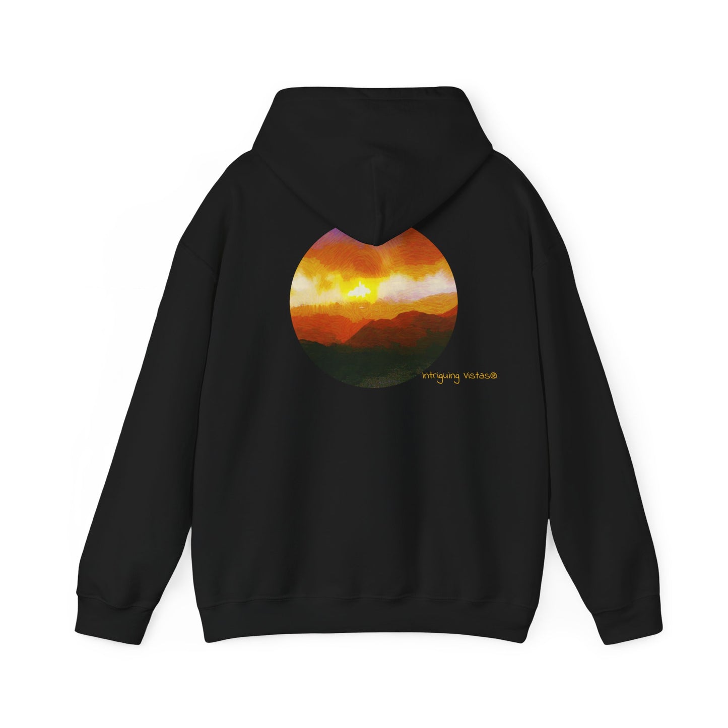 Intriguing Vistas™ Sunset Series Unisex Heavy Blend™ Hooded Sweatshirt