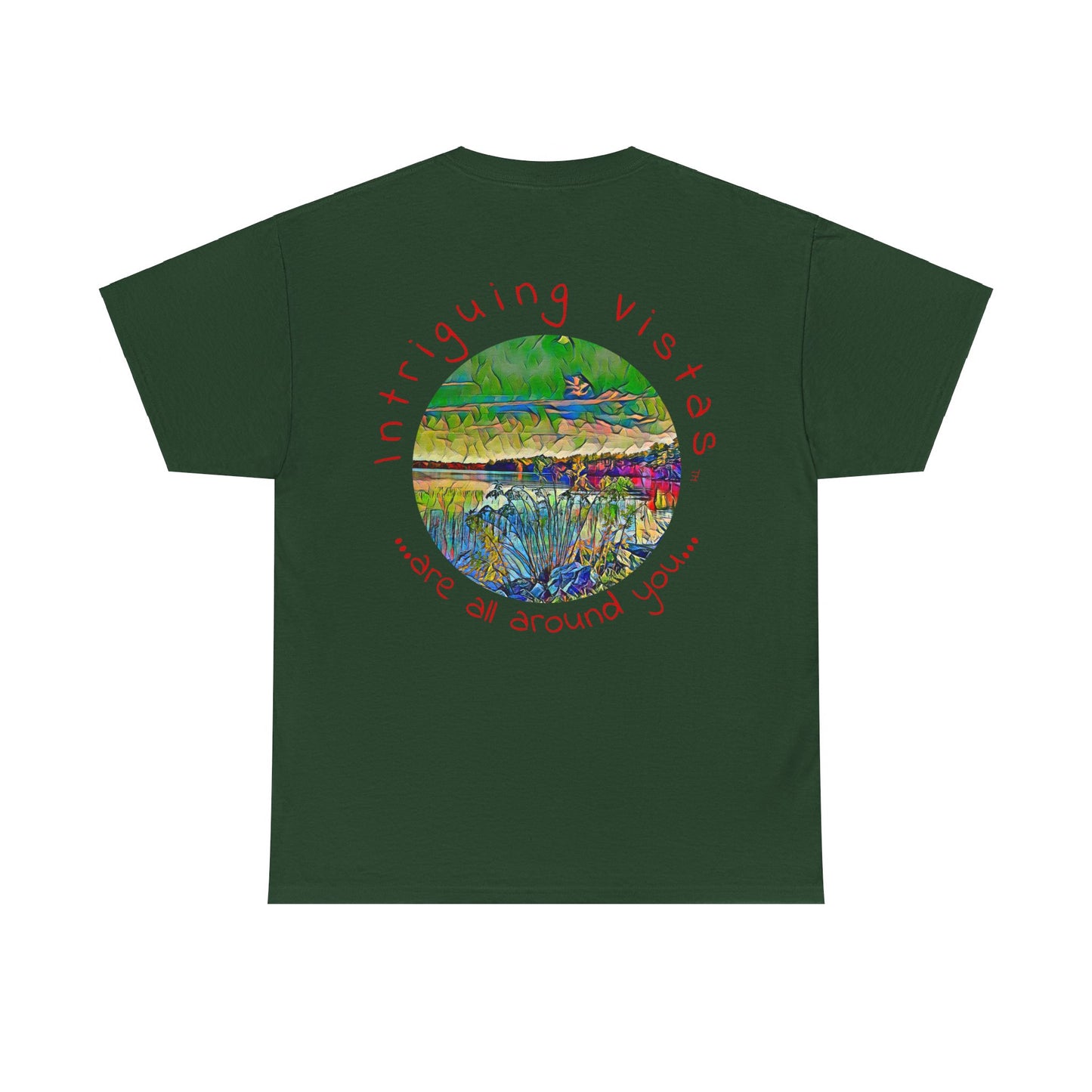 Intriguing Vistas™ Scenery Series Unisex Heavy Cotton Tee