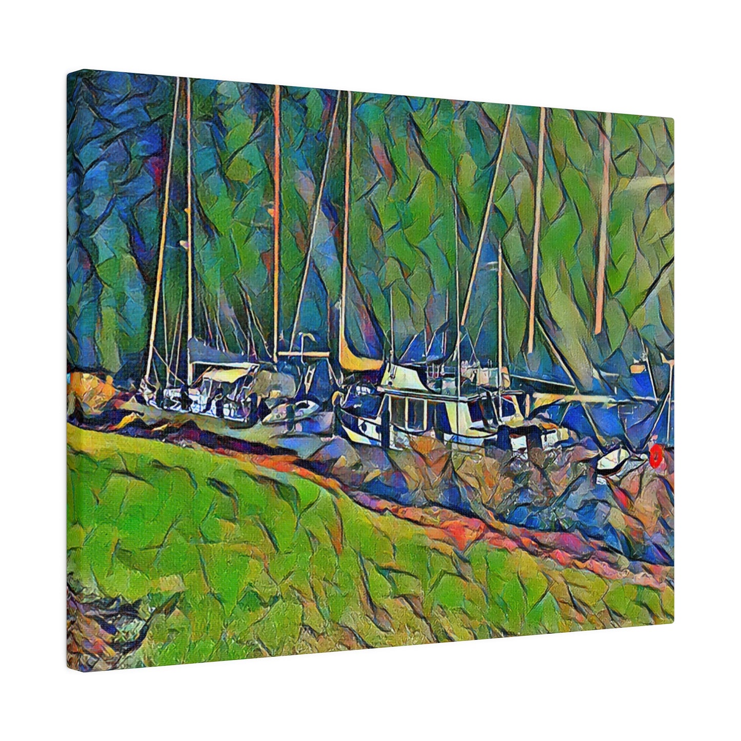 Canvas Art Print in Multiple Landscape Sizes from the Nautical Series at Intriguing Vistas