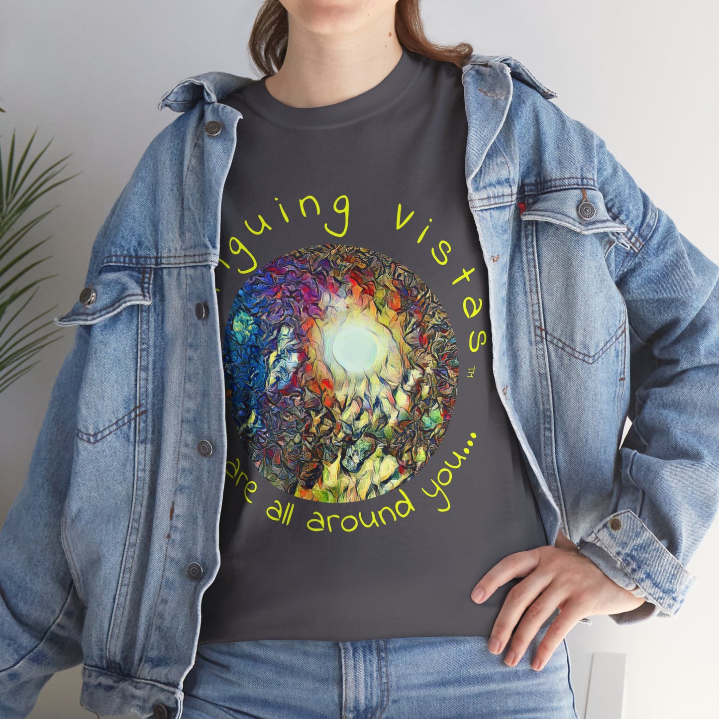 Intriguing Vistas™ Night Sky Series Unisex Heavy Cotton Tee